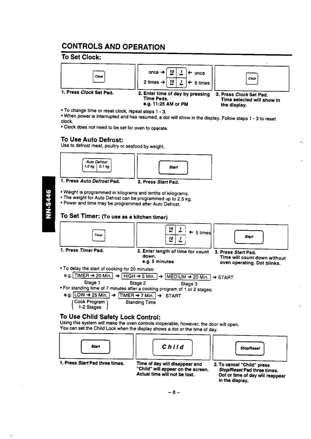 Panasonic NN-P426 manual 