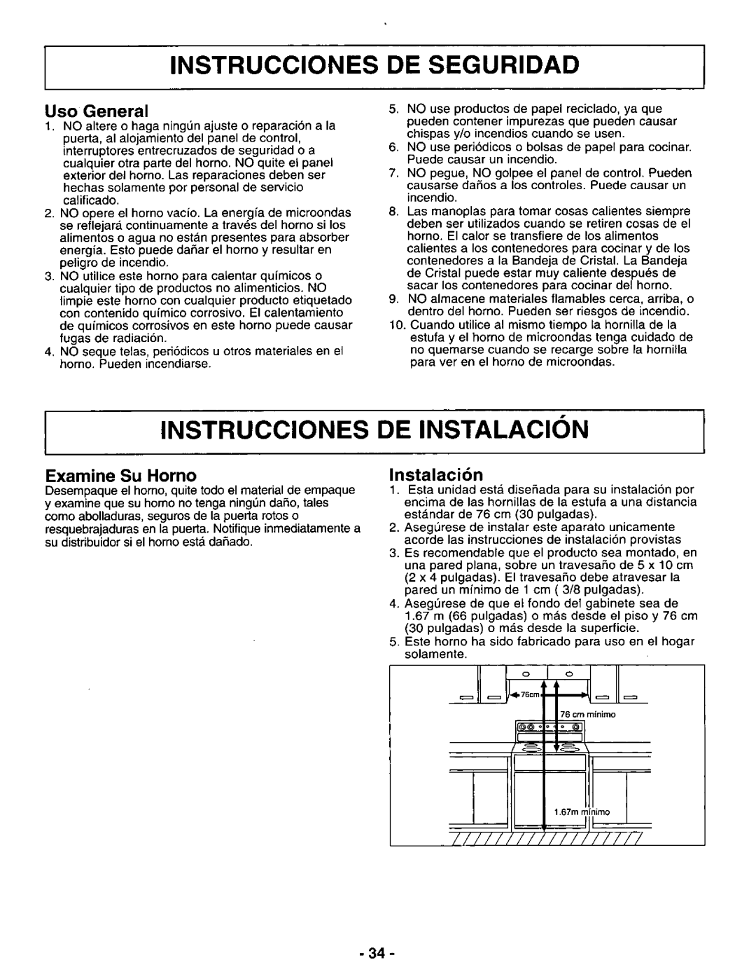 Panasonic NN-S262, NN-S252 manual 