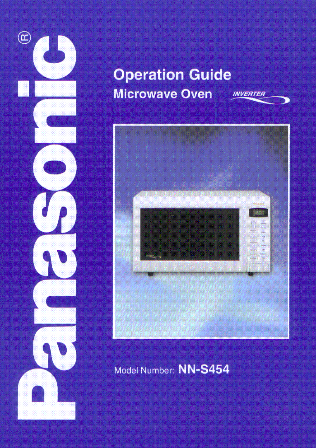 Panasonic NN-S454 manual 