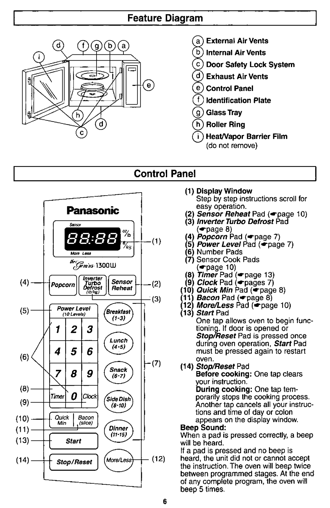 Panasonic NN-S560 manual 