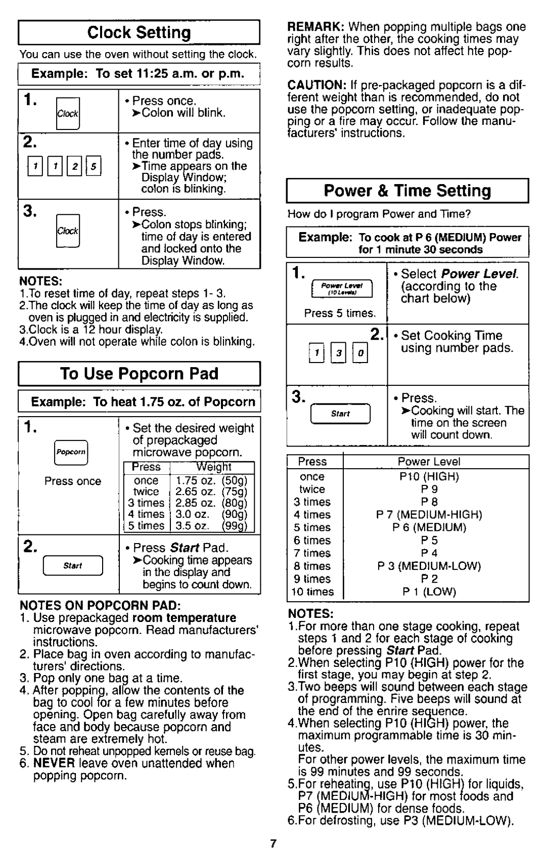 Panasonic NN-S560 manual 