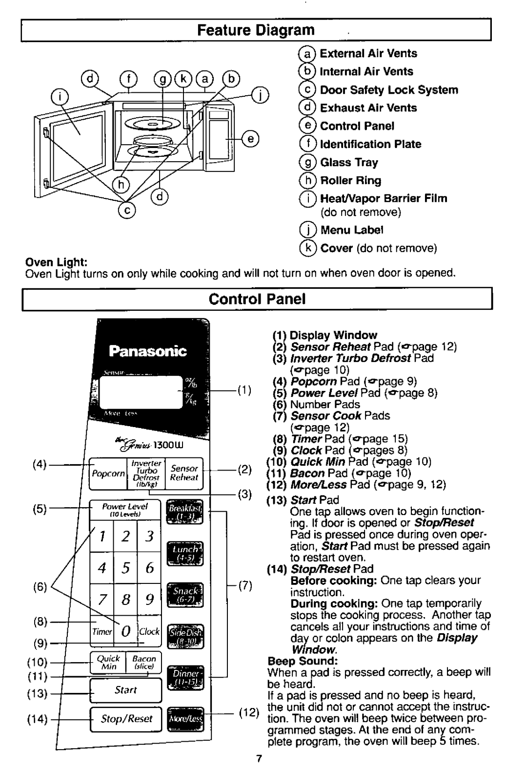 Panasonic NN-S592, NN-S562 manual 