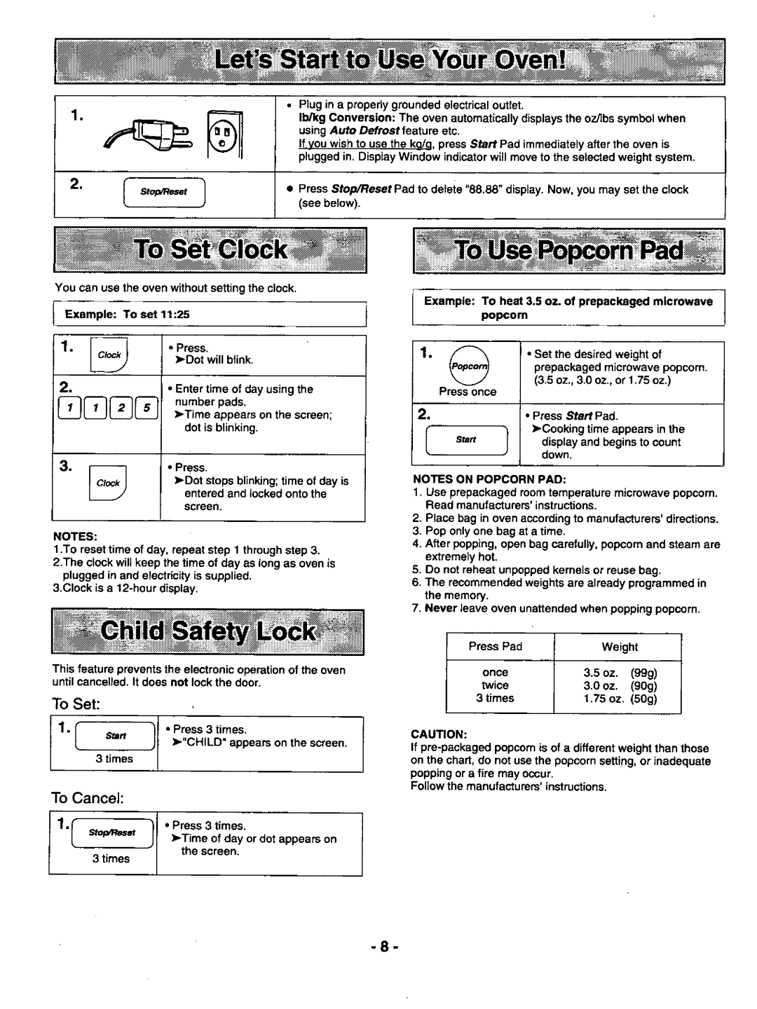 Panasonic NN-S568, NNS668 manual 