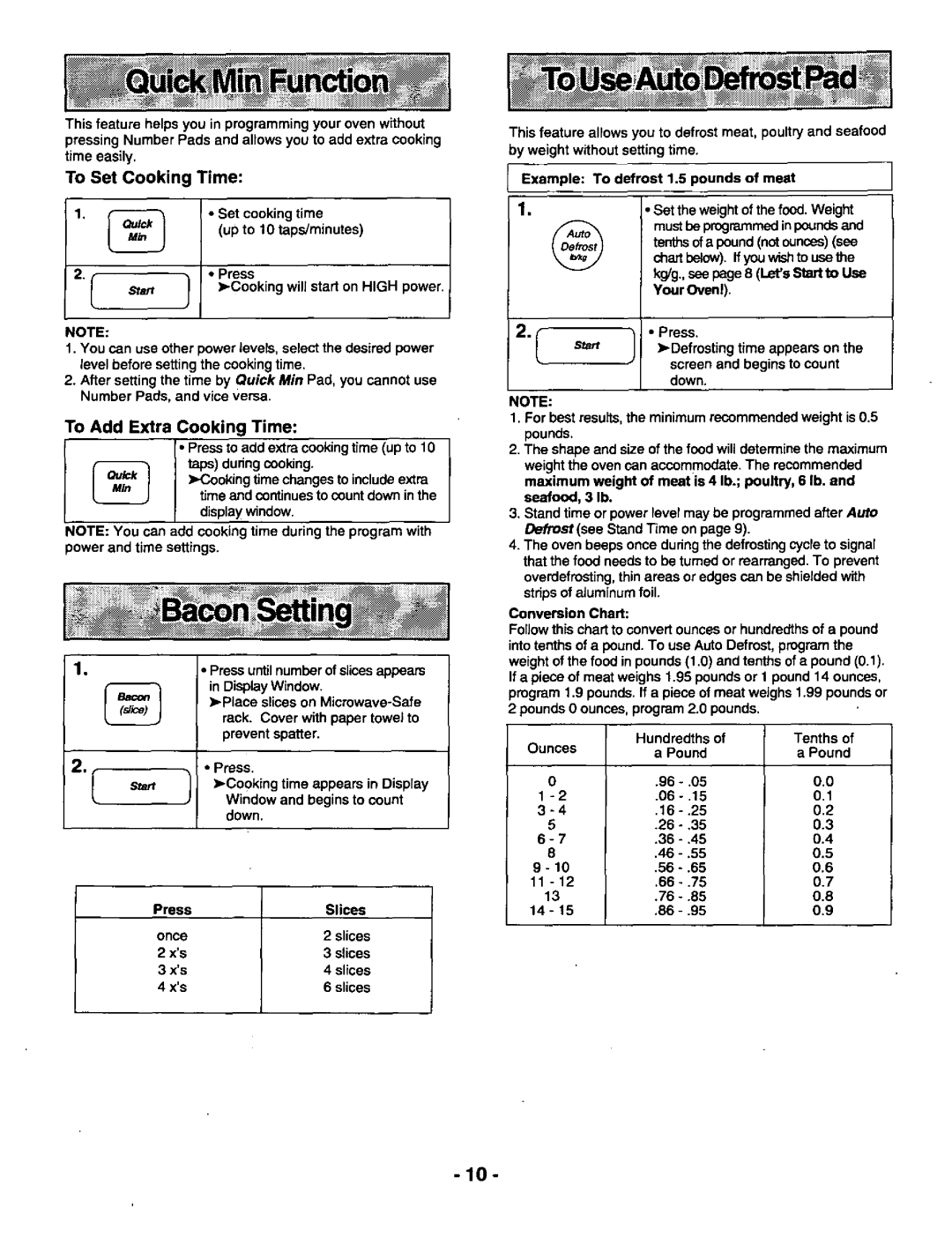 Panasonic NN-S568, NNS668 manual 