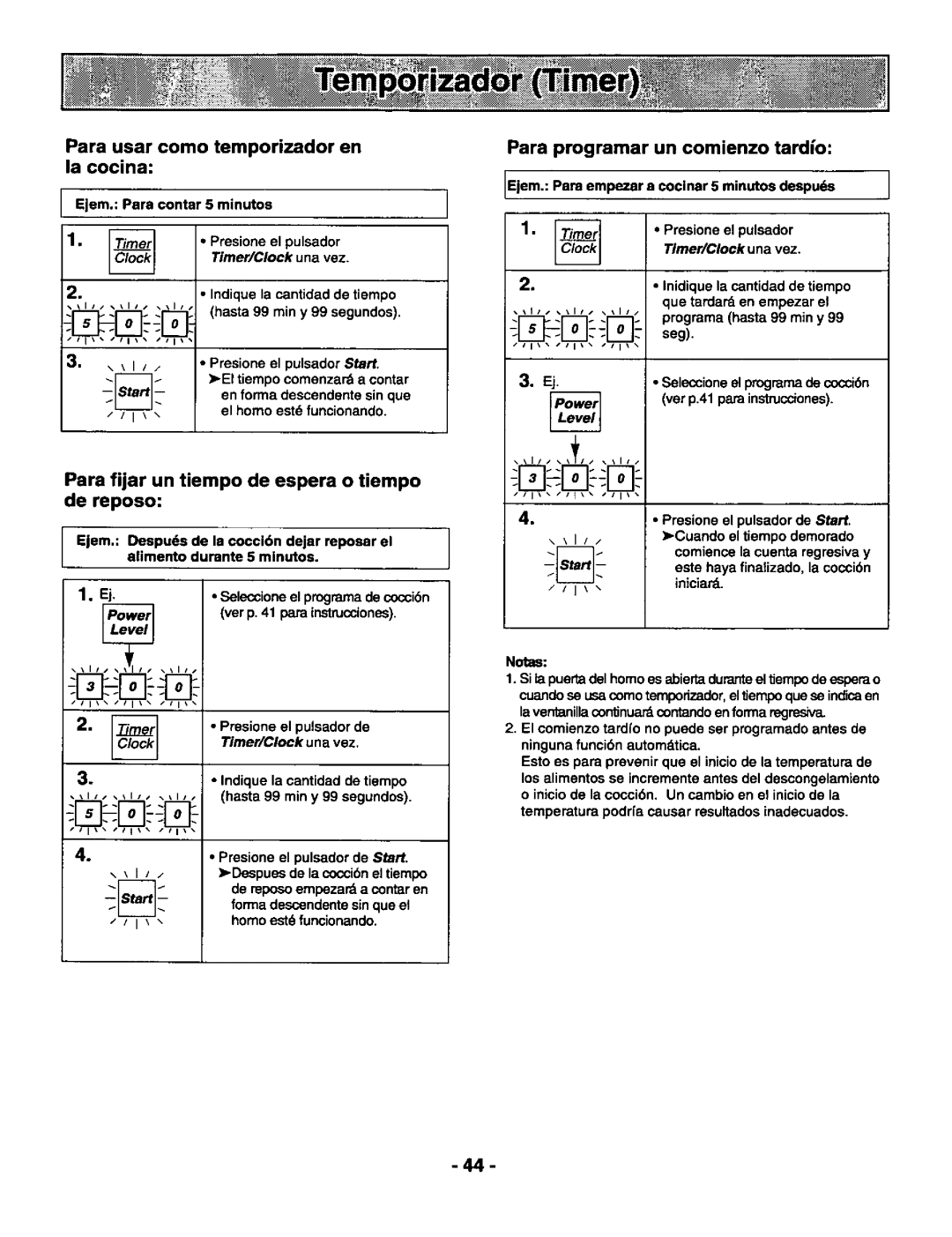 Panasonic NN-S588, NN-S688 manual 