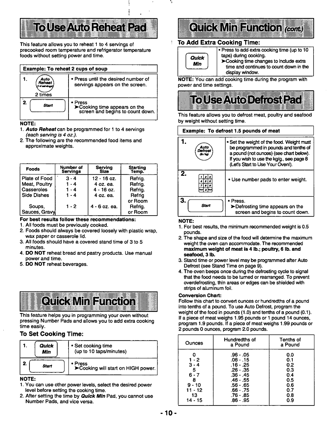 Panasonic NN-S658, NN-S558 manual 