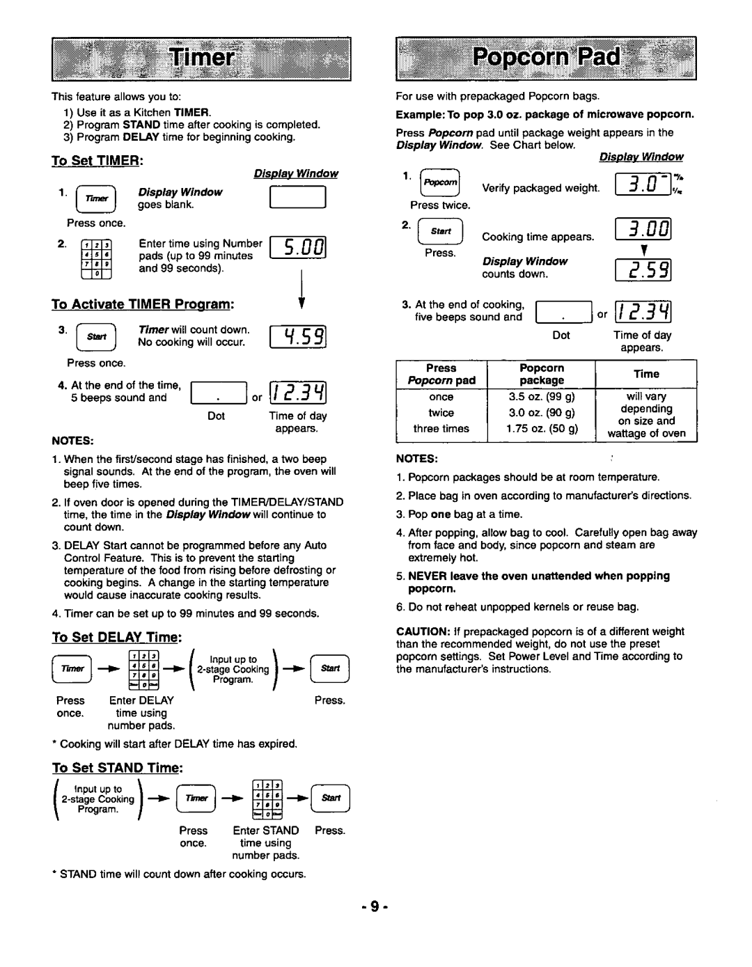 Panasonic NN-S659 manual 