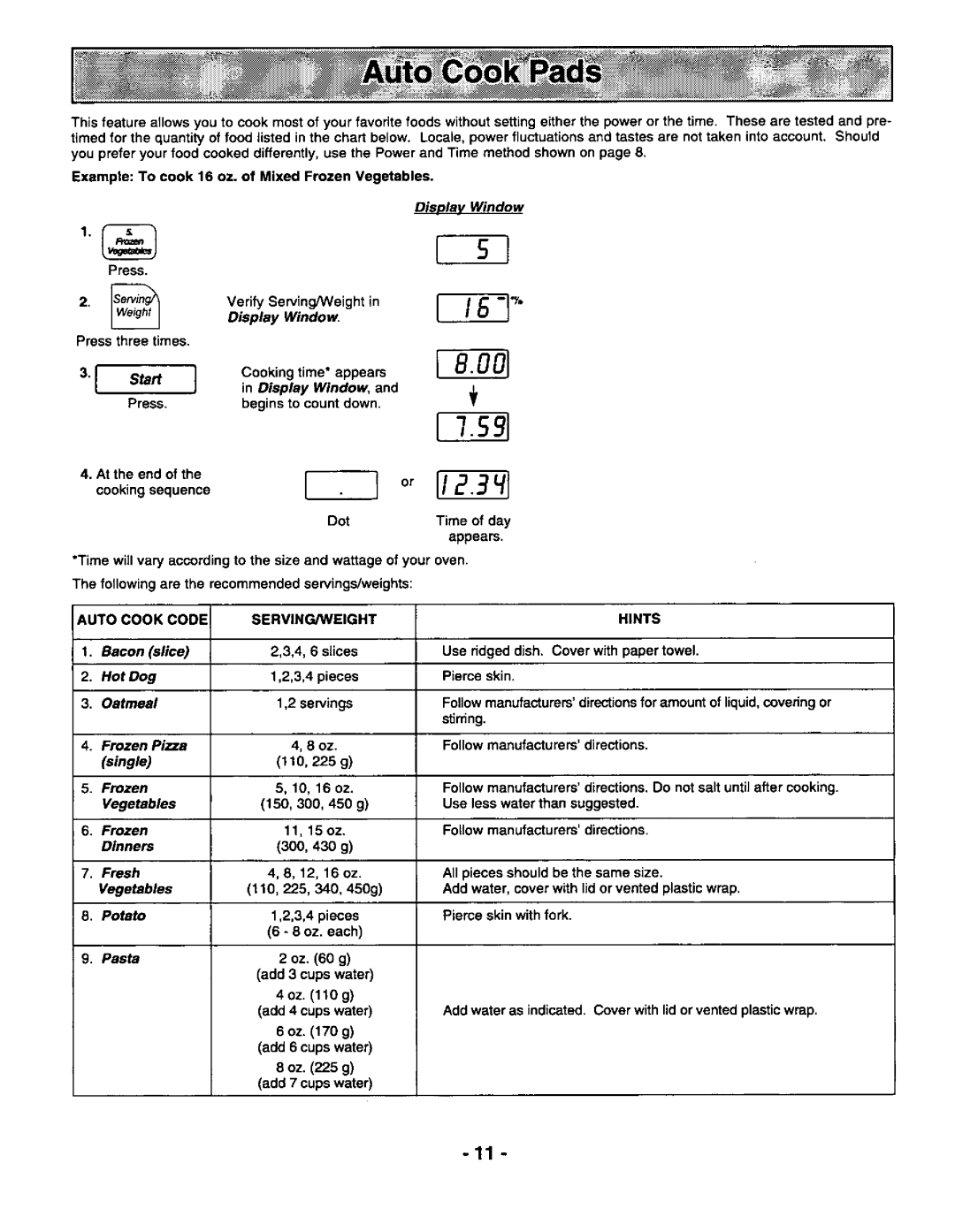 Panasonic NN-S659 manual 