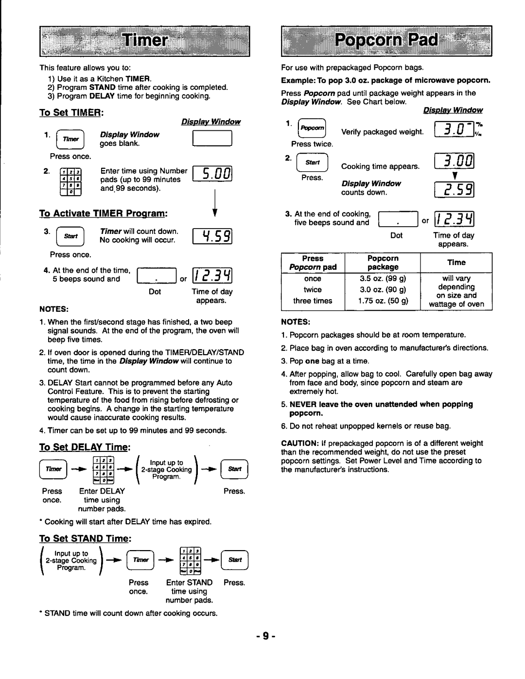 Panasonic NN-S569, NN-S669 manual 