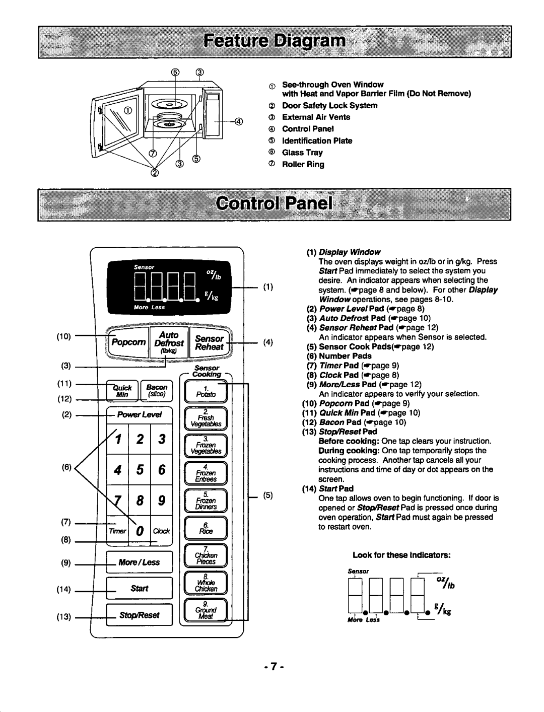 Panasonic NN-S569, NN-S669 manual 