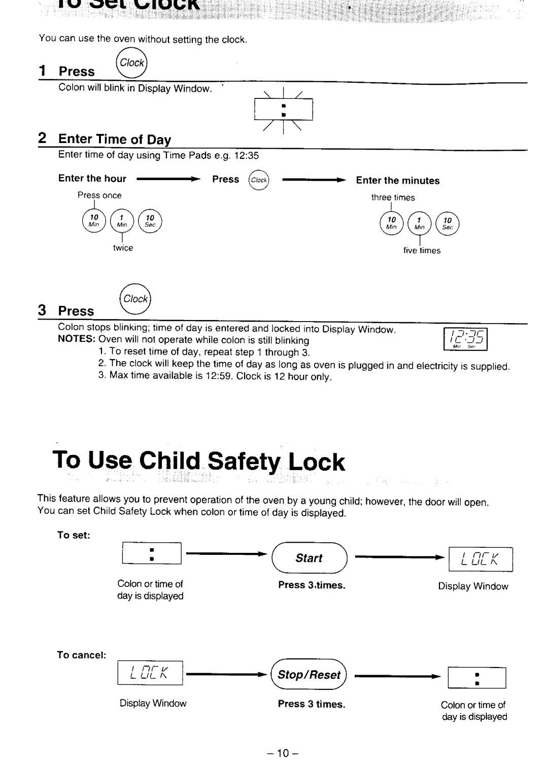 Panasonic NN-S759, NN-S769 manual 