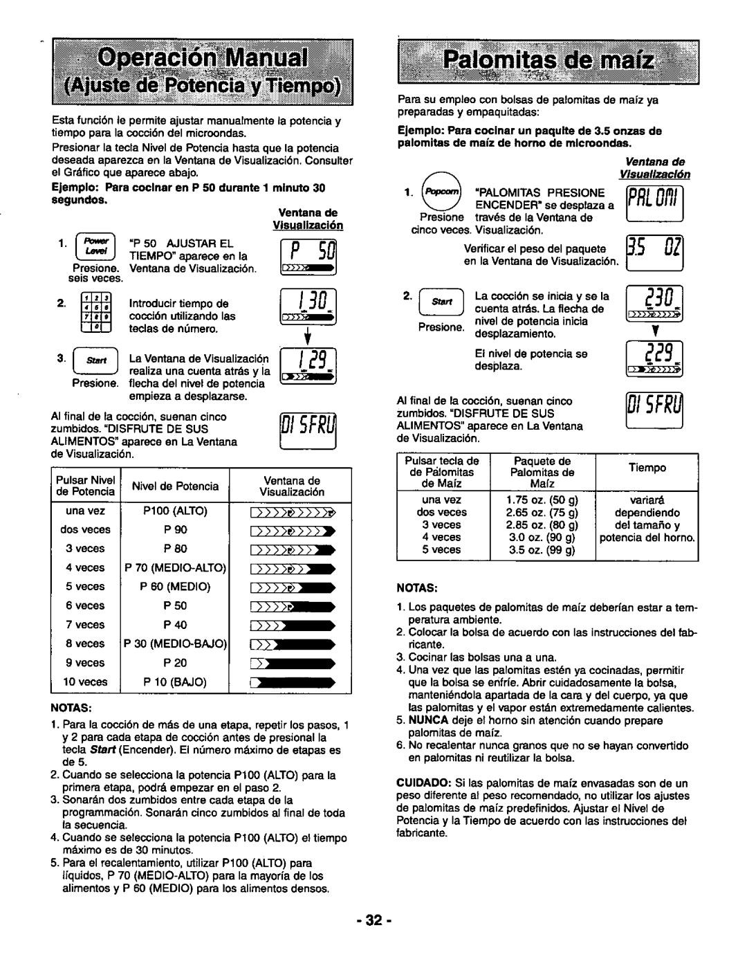 Panasonic NN-S789, NN-S989 manual 