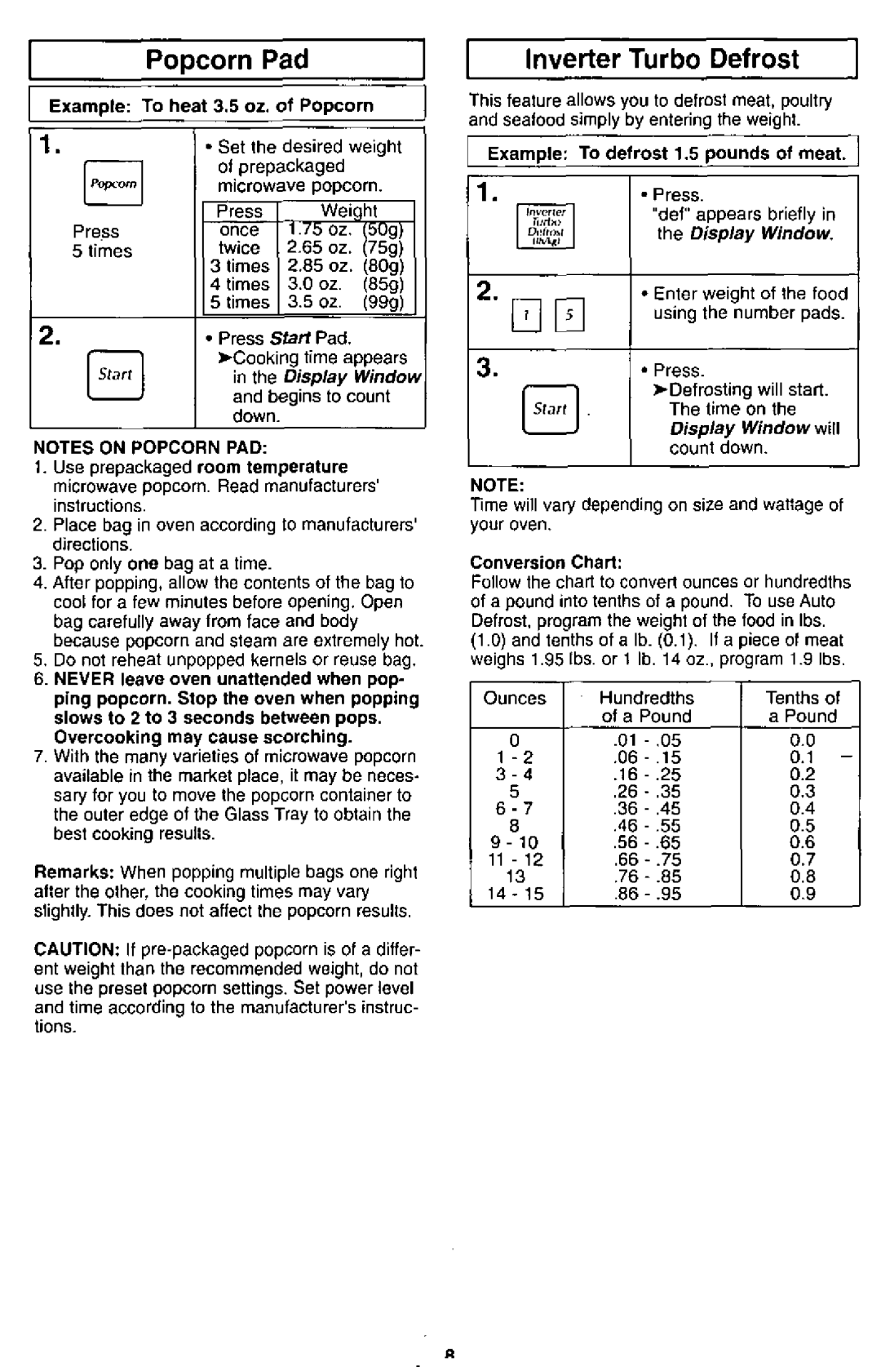 Panasonic NN-S951, NN-S751 manual 