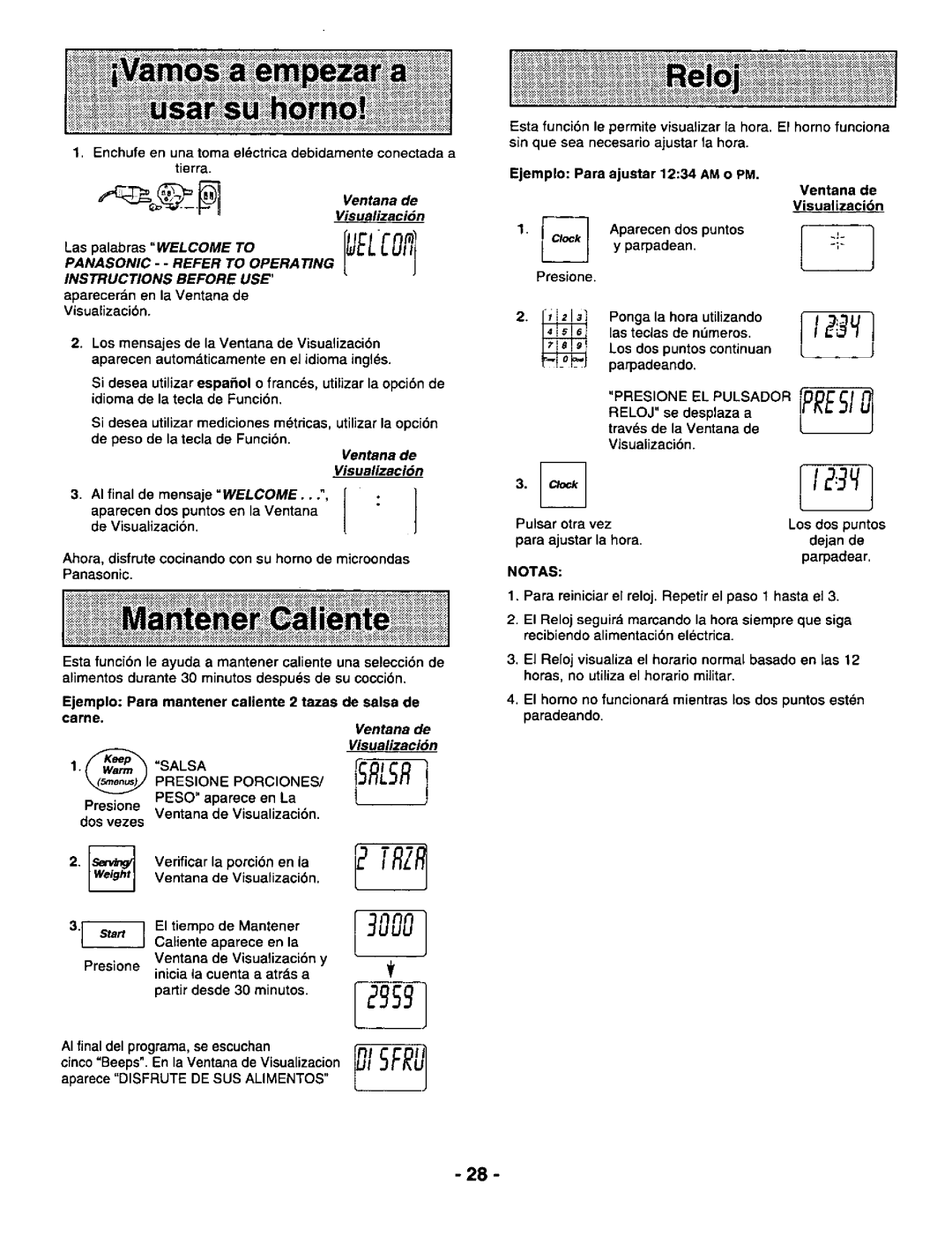 Panasonic NN-S960, NN S760 manual 