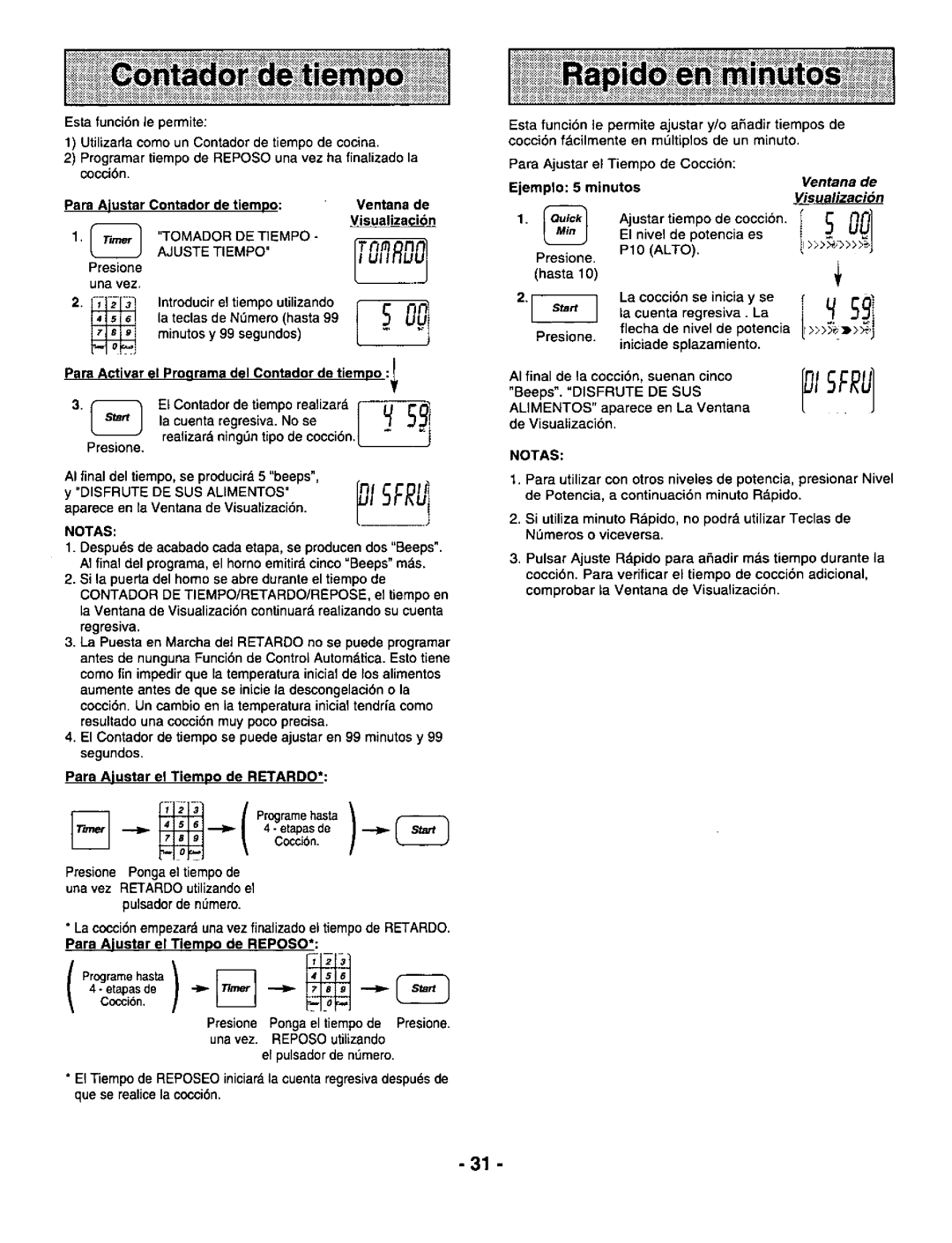 Panasonic NN S760, NN-S960 manual 