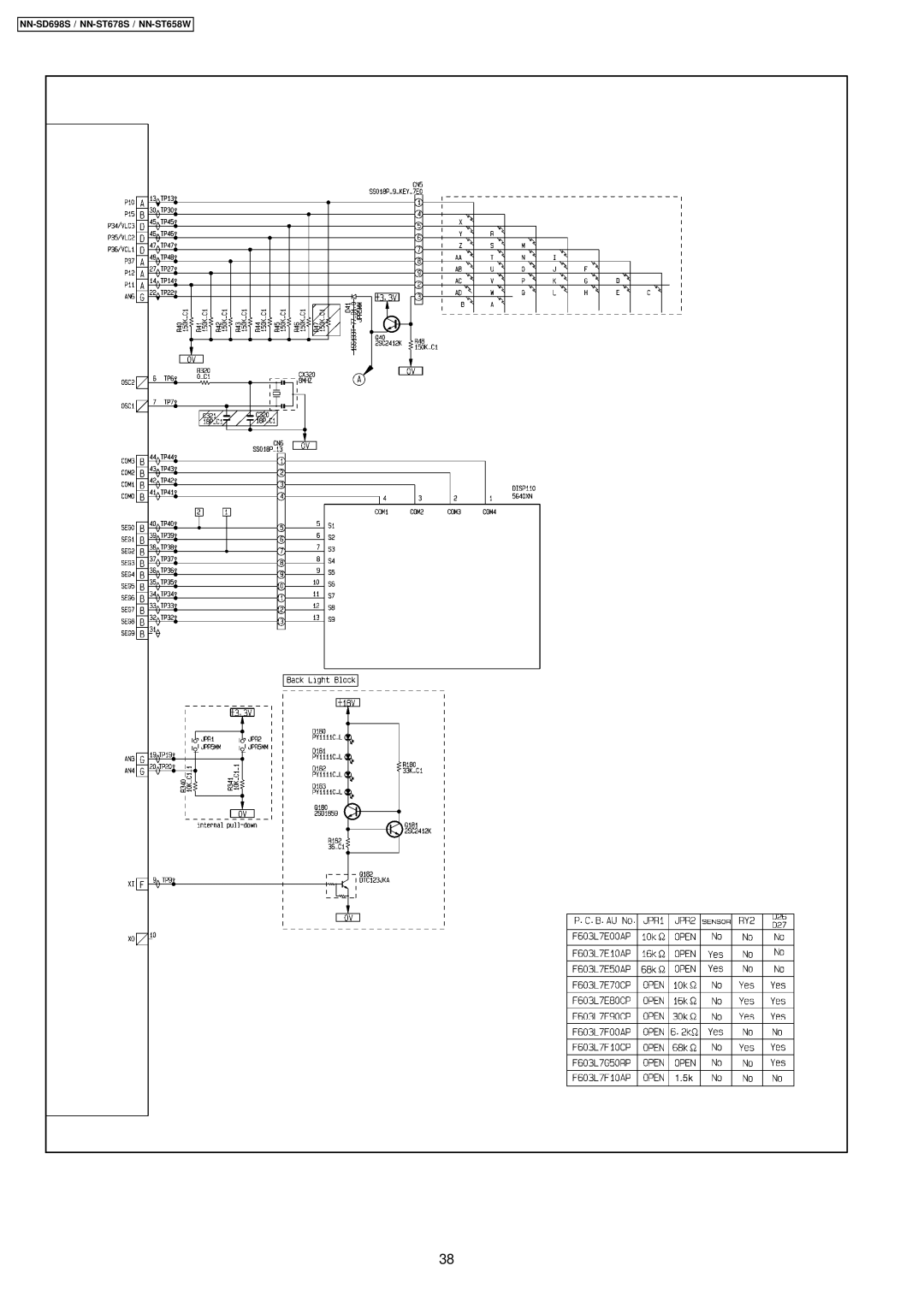 Panasonic manual NN-SD698S / NN-ST678S / NN-ST658W 