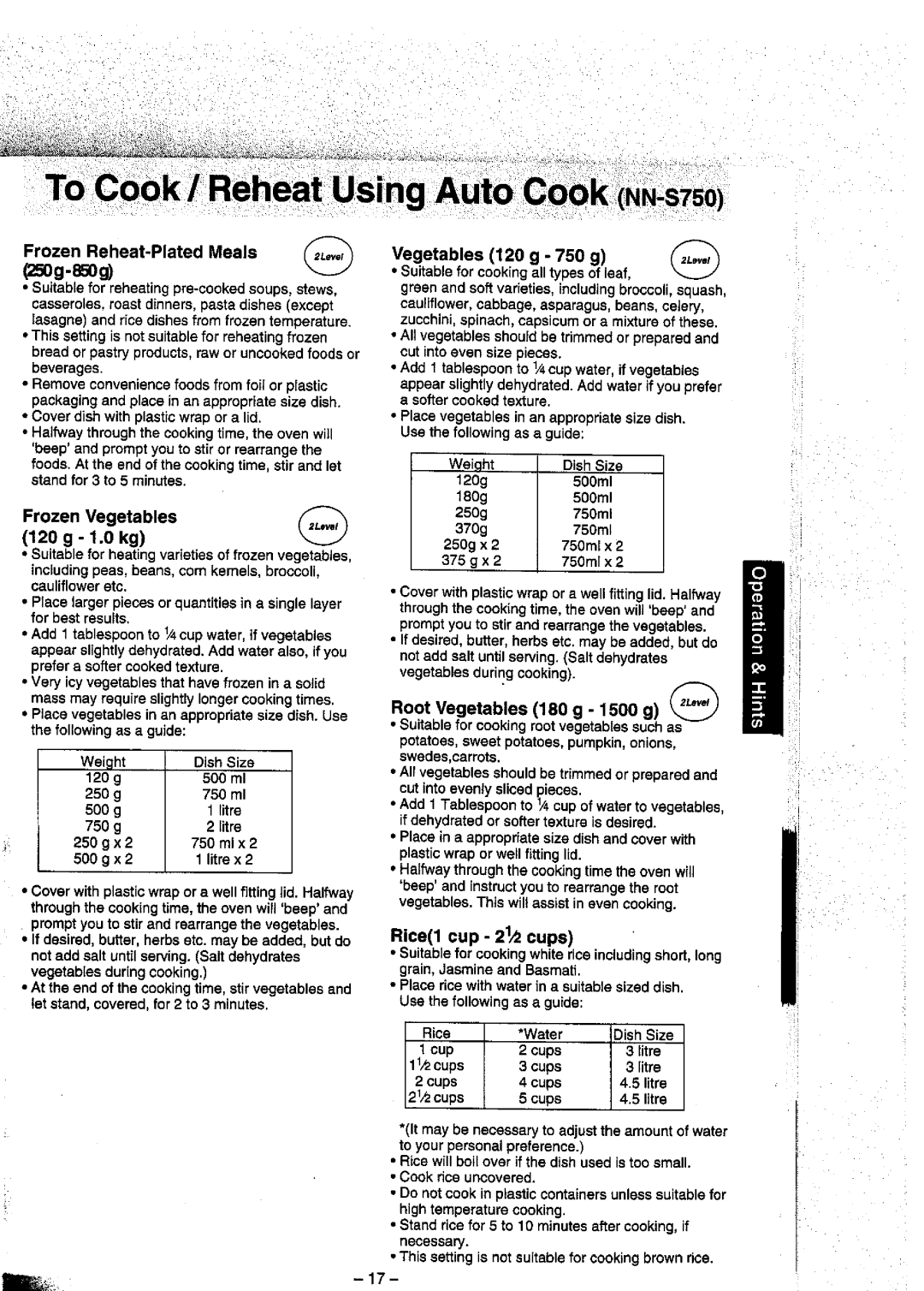 Panasonic NN T790 manual 