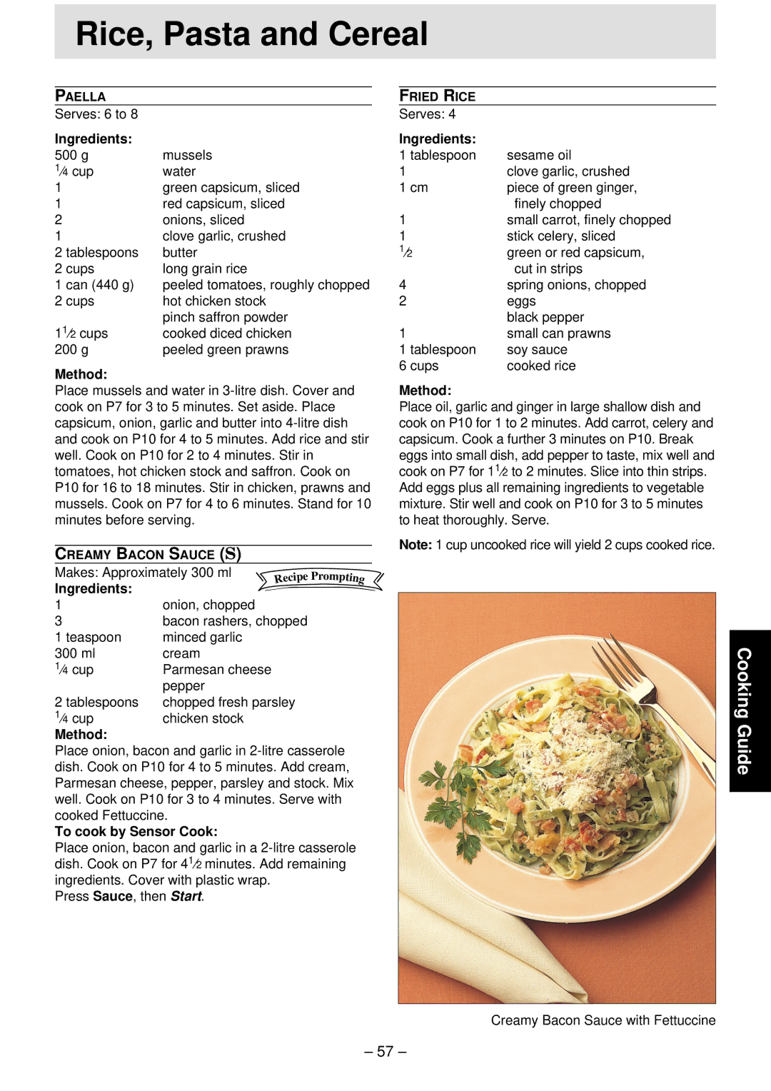 Panasonic NN-S781 Serves 6 to, g Mussels ⁄4 cup Water, Cups Long grain rice, Cups Hot chicken stock 11⁄2 cups, Sesame oil 