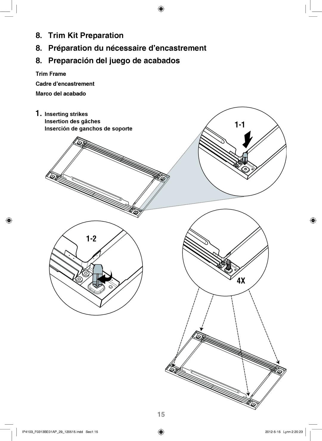 Panasonic NN-TK722S, NN-TK932S, NN-TK922S, NN-TK732S installation instructions IP4103F0313BE01AP29120515.indd Sec115 Lynn 