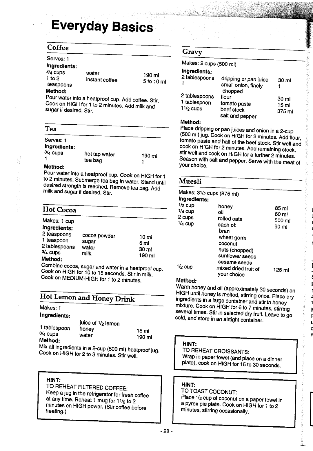 Panasonic NN6455 manual 