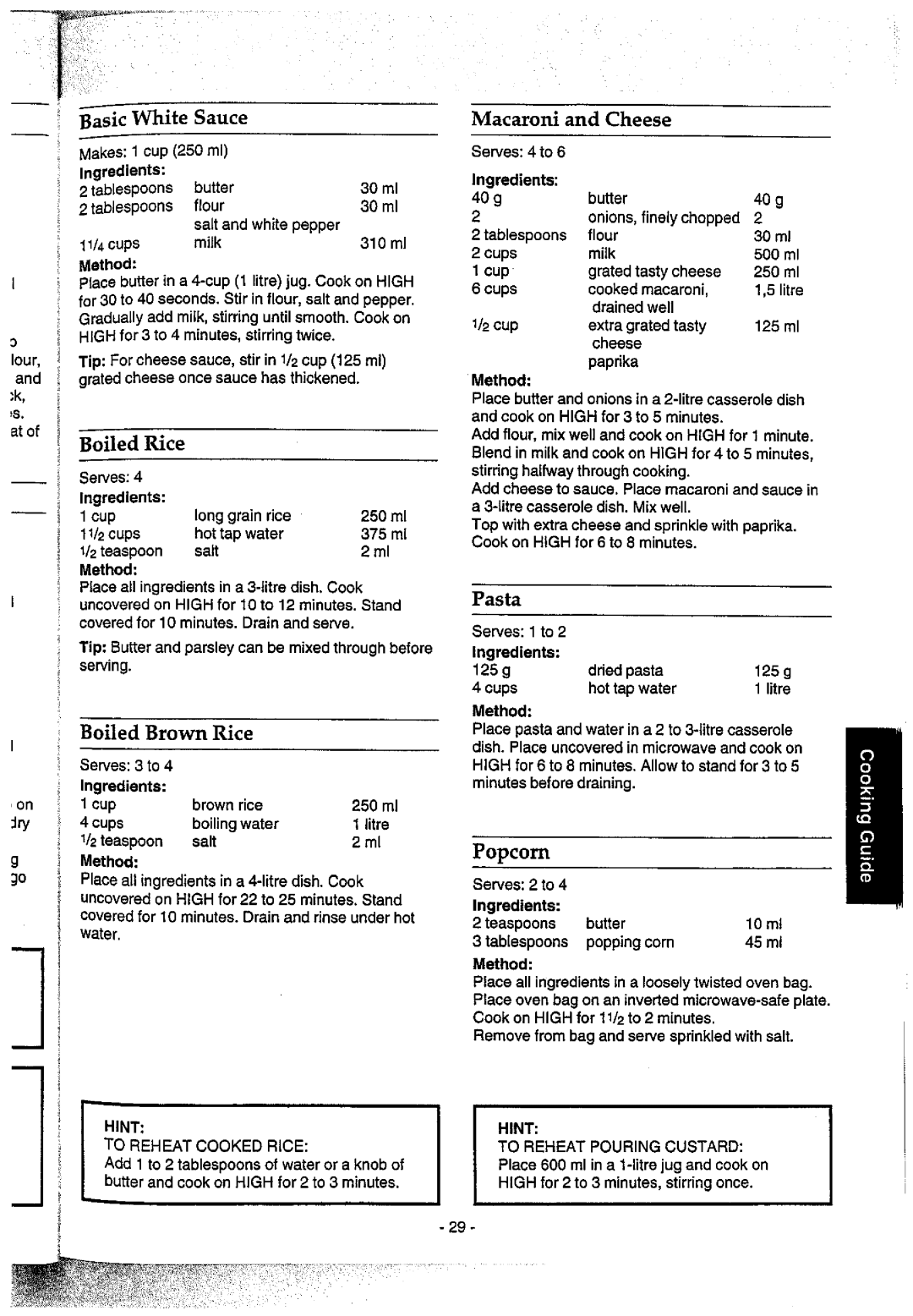 Panasonic NN6455 manual 