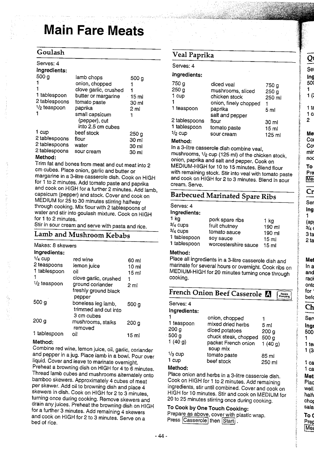 Panasonic NN6455 manual 