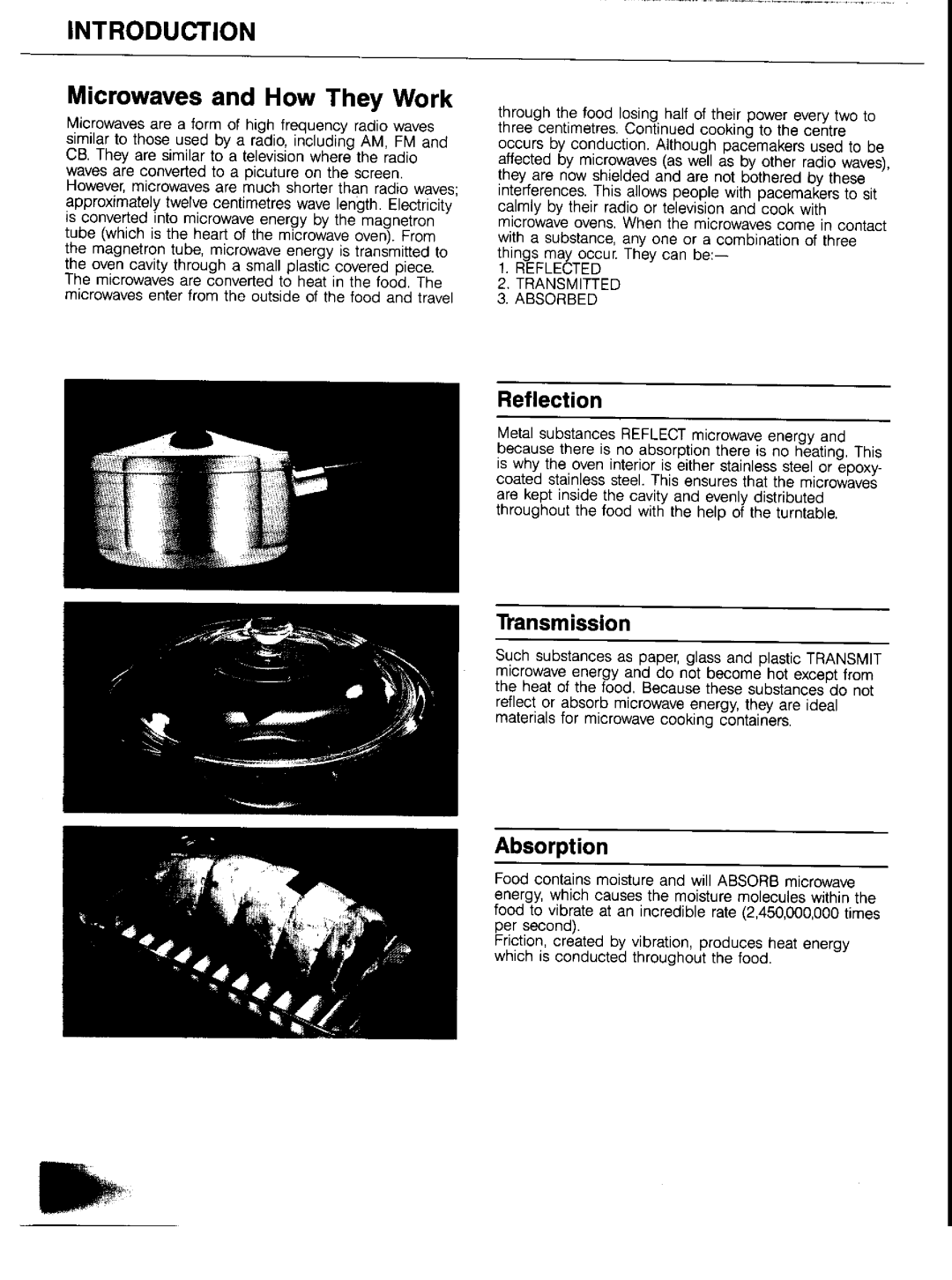 Panasonic NN6550 manual 