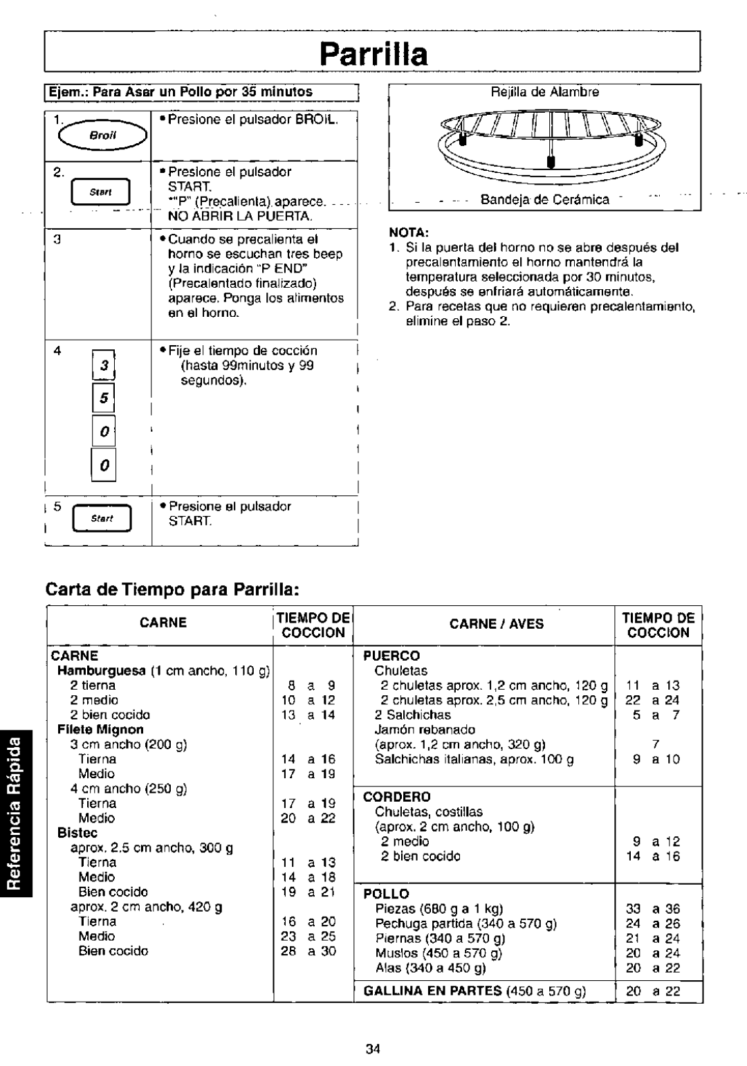 Panasonic NNC980B manual 