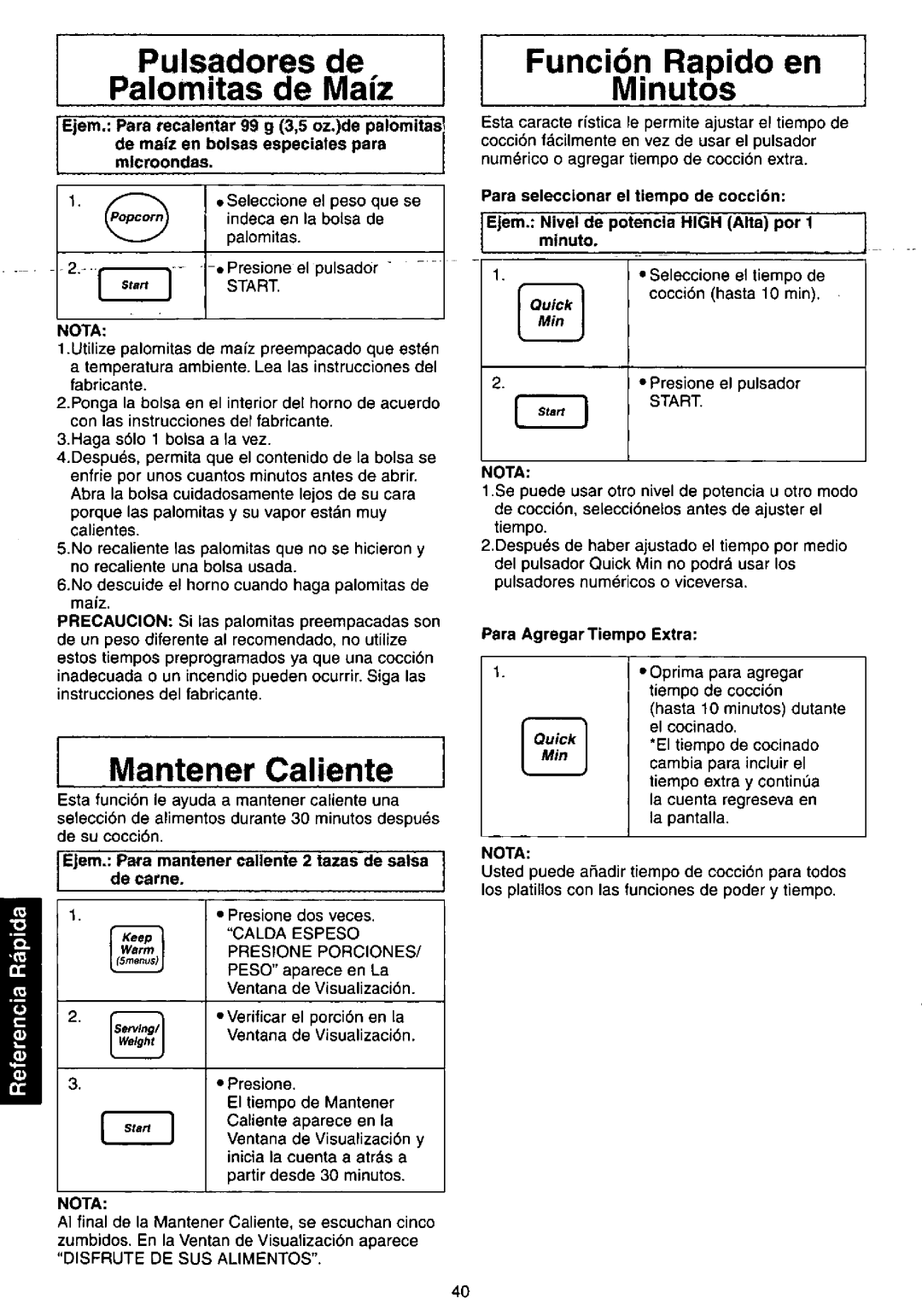 Panasonic NNC980B manual 