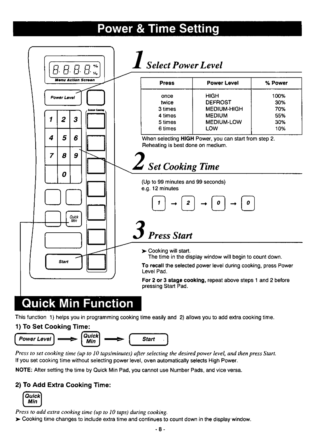 Panasonic NNS576, NNS676, NNS776 manual 