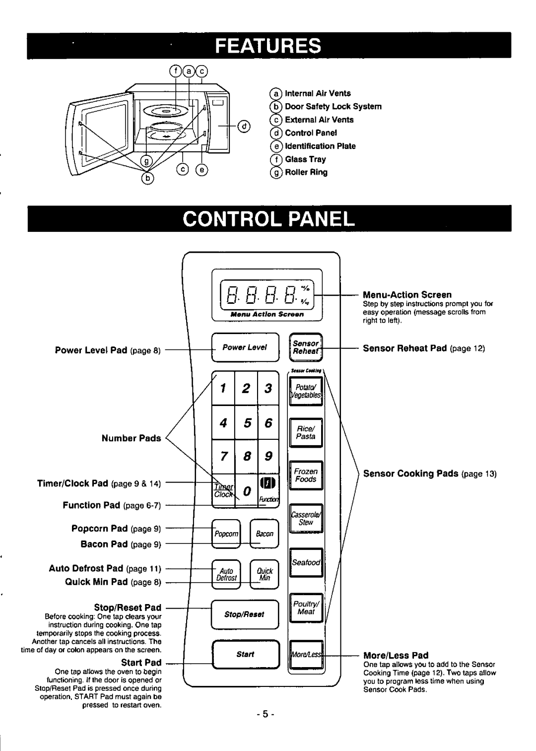 Panasonic NNS576, NNS676, NNS776 manual 