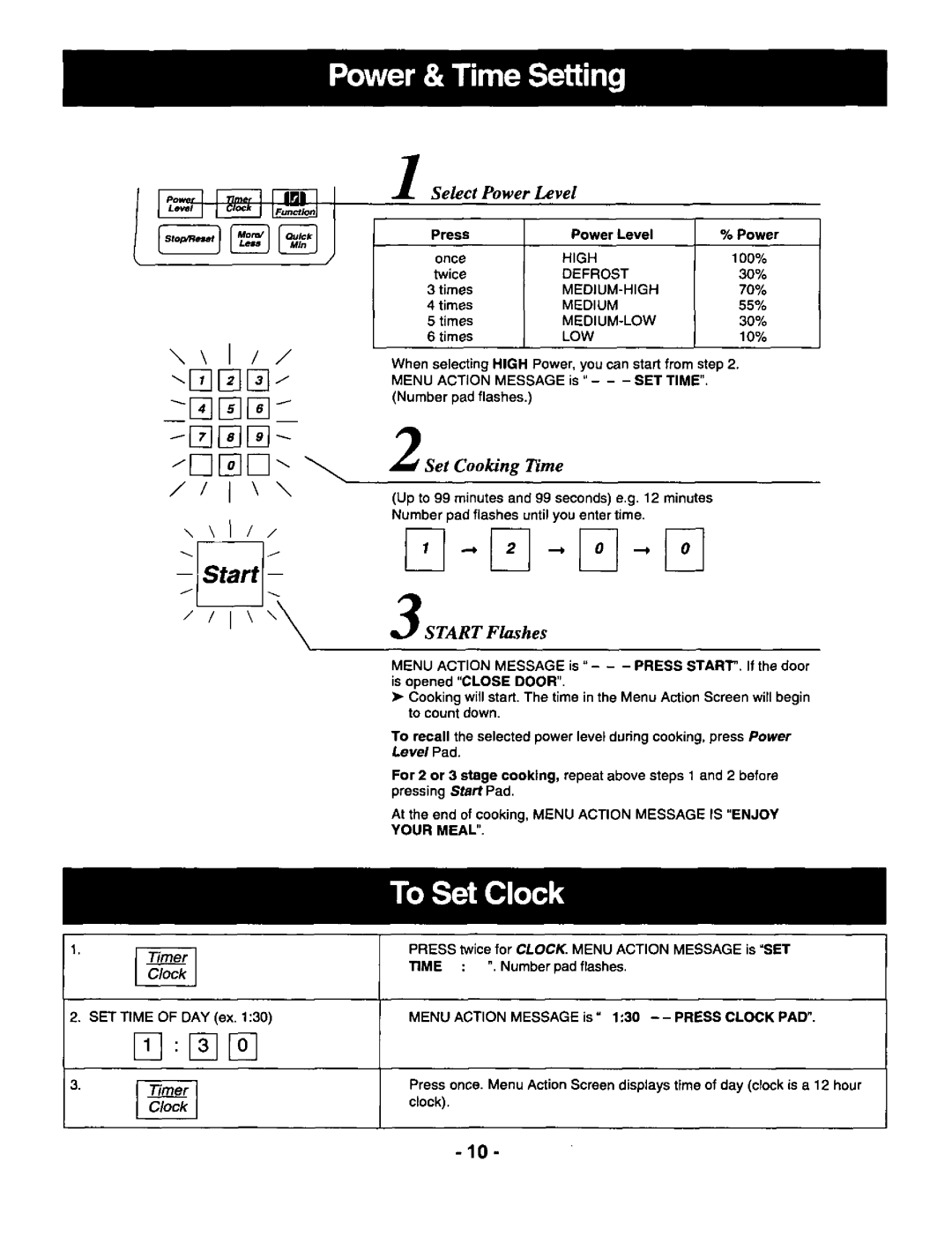 Panasonic NNS697 manual 