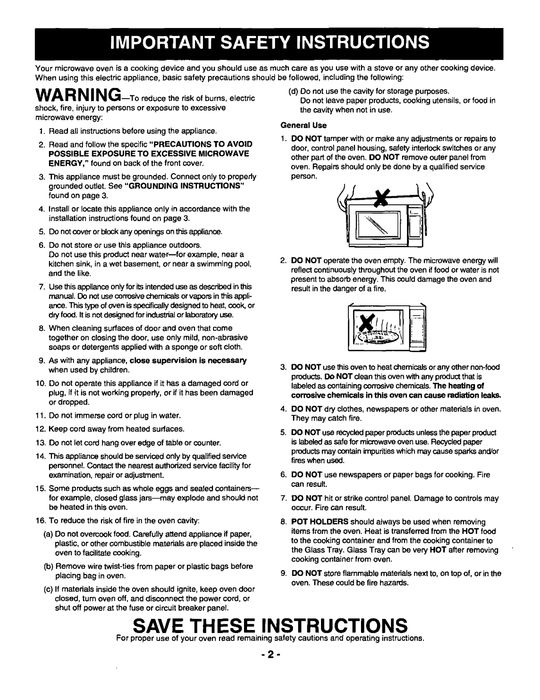 Panasonic NNS697 manual 