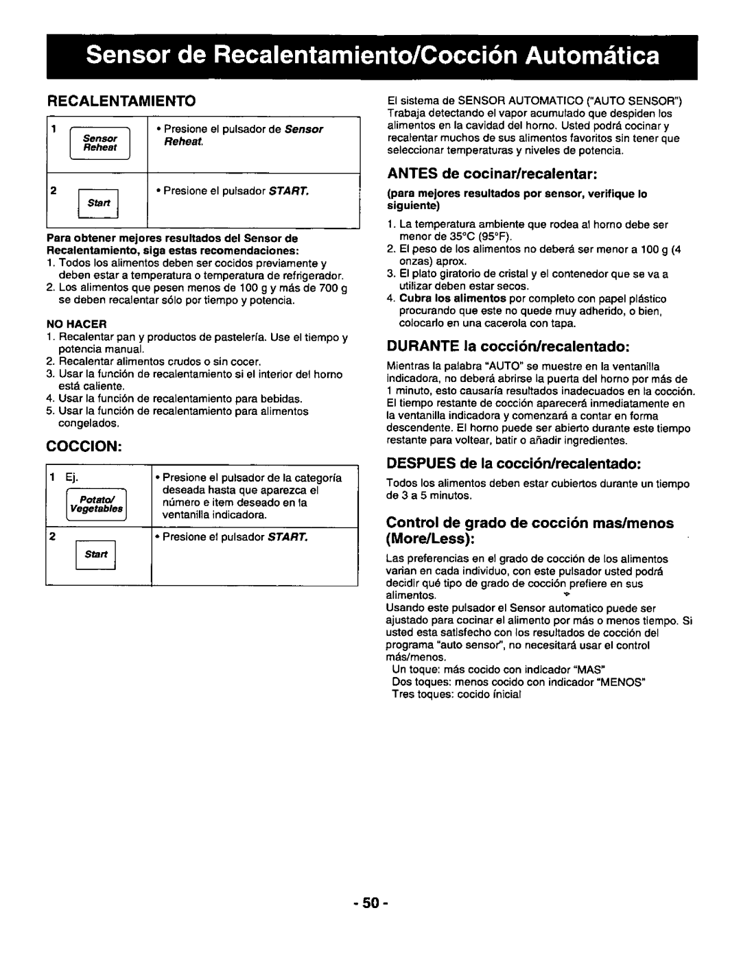 Panasonic NNS697 manual 