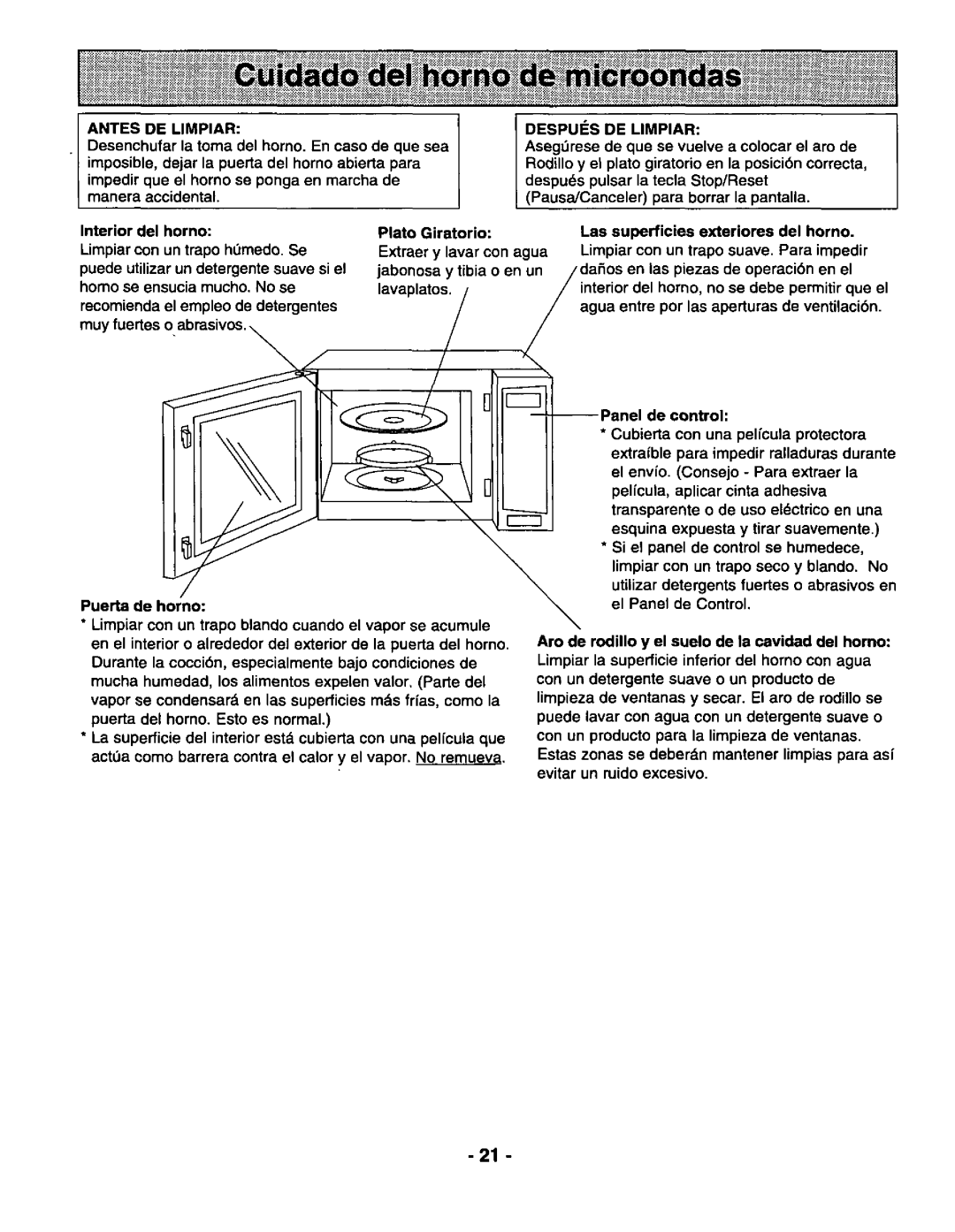 Panasonic NNS740BA manual 