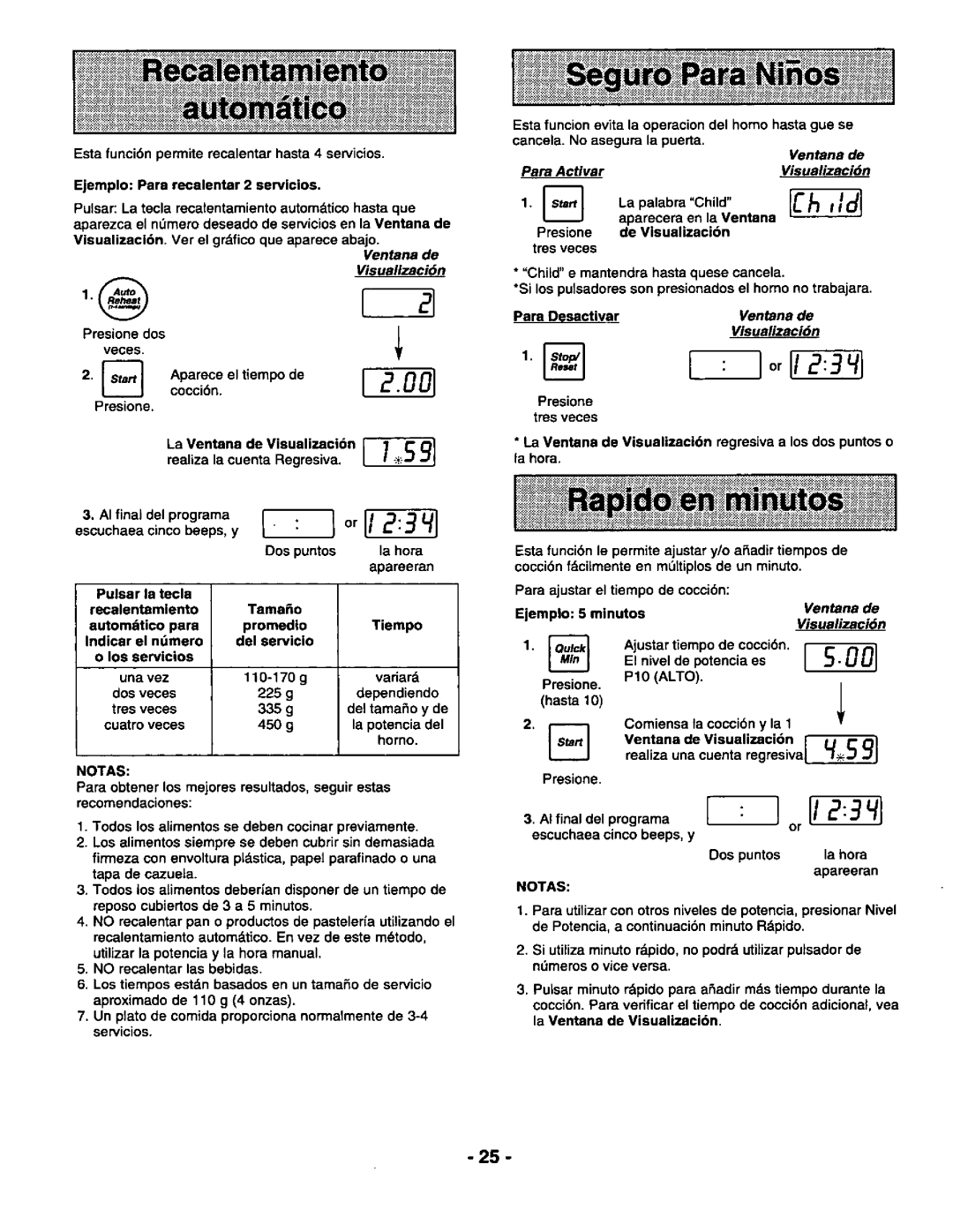 Panasonic NNS740BA manual 