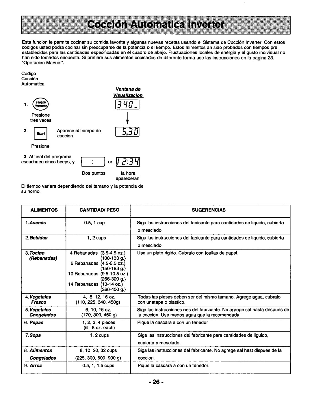 Panasonic NNS740BA manual 