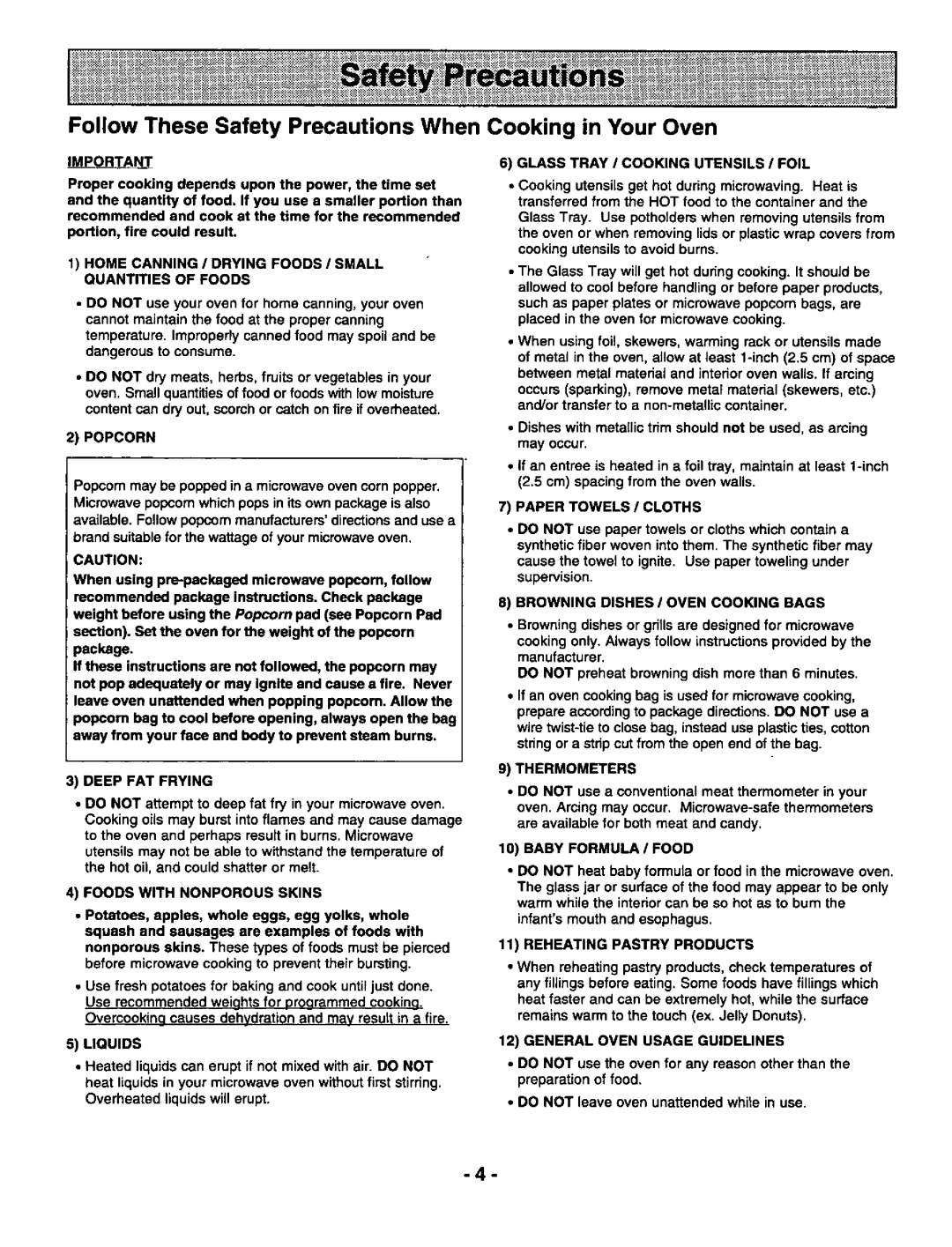 Panasonic NNS740BA manual 