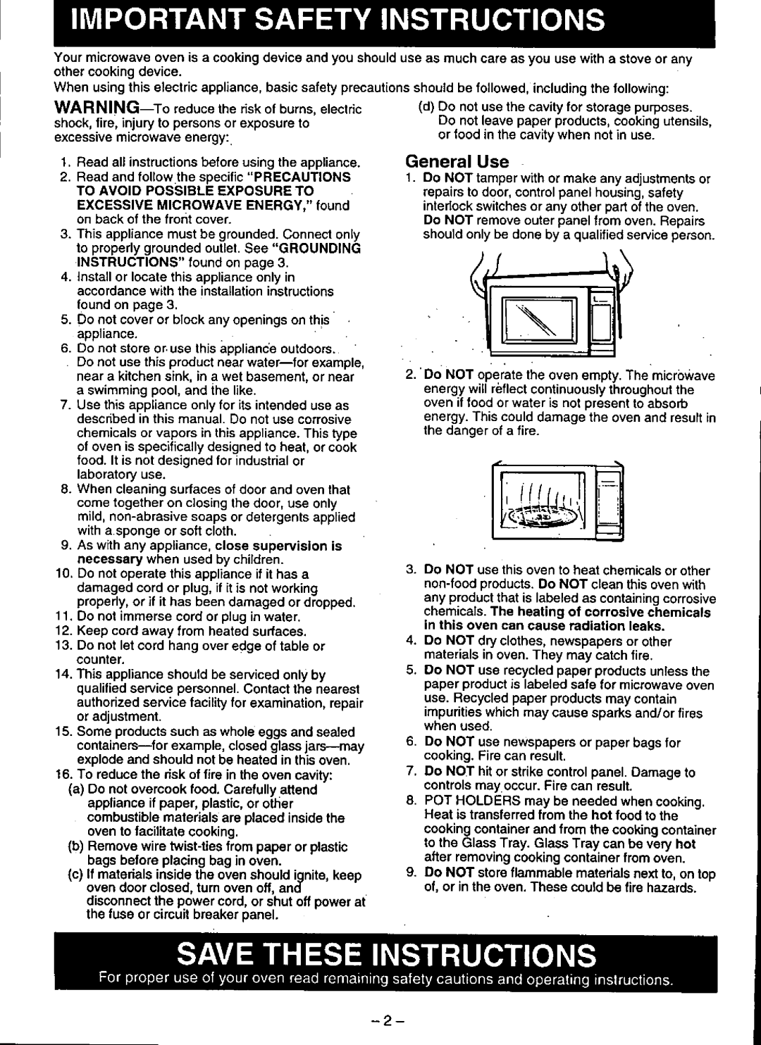 Panasonic NNS787 manual 