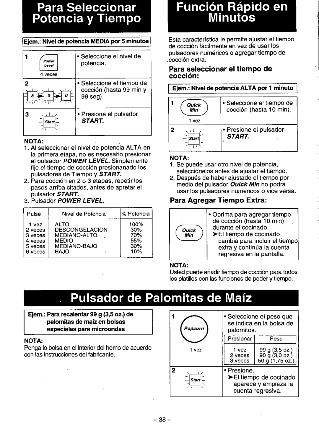 Panasonic NNS787 manual 