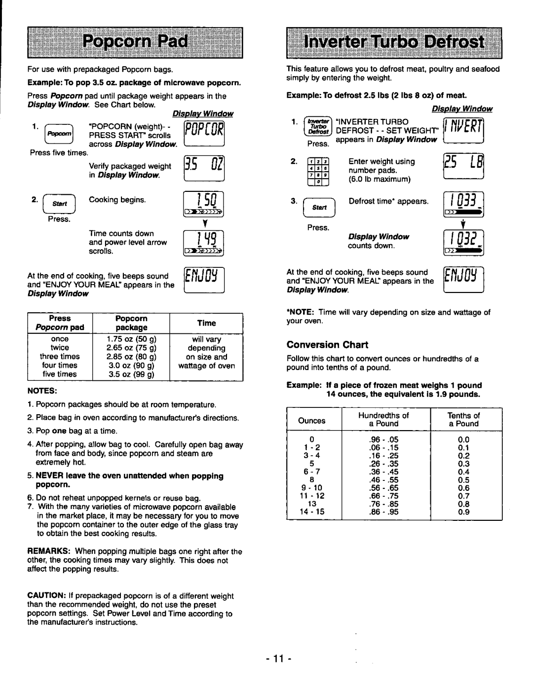 Panasonic NNS980BA manual 