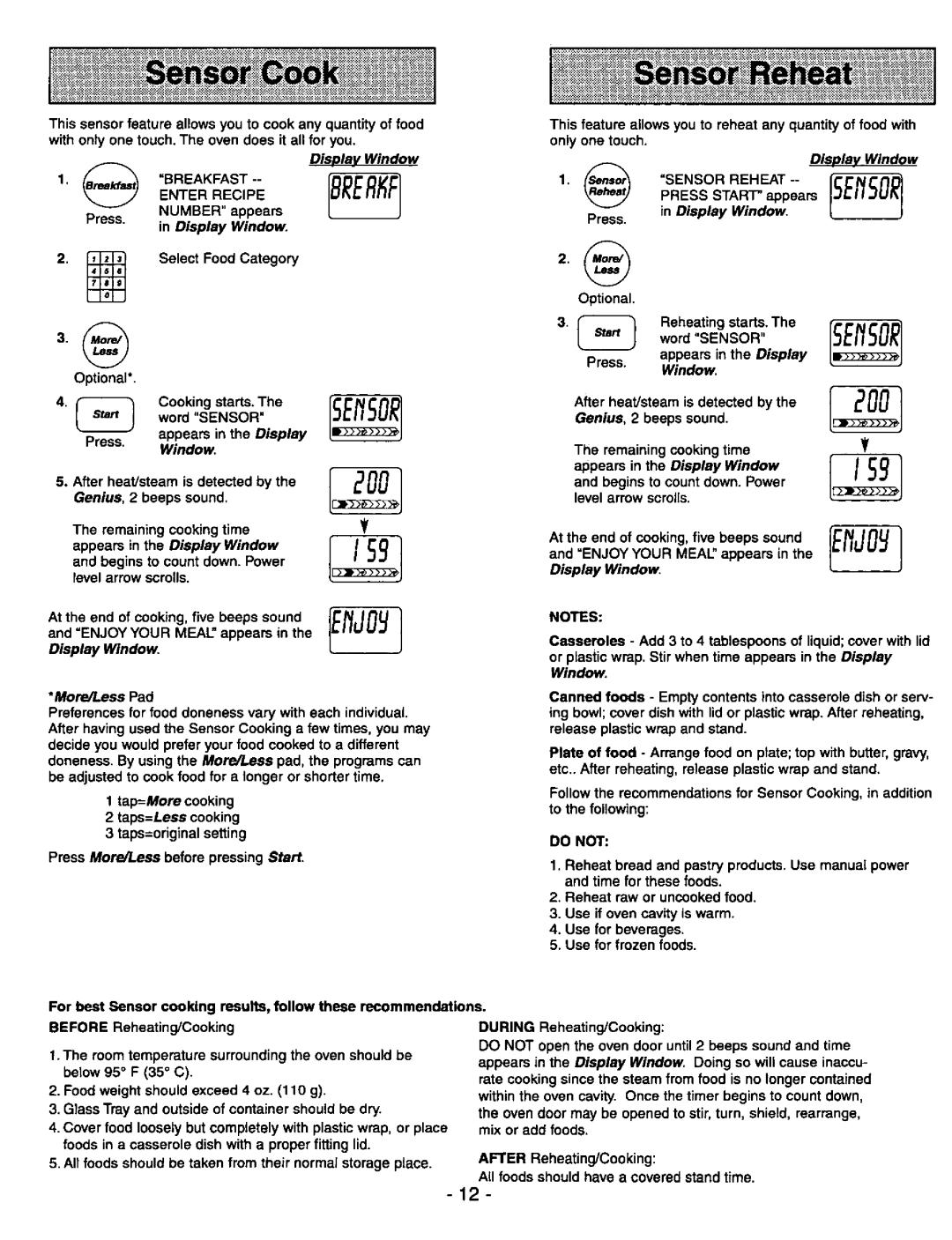 Panasonic NNS980BA manual 