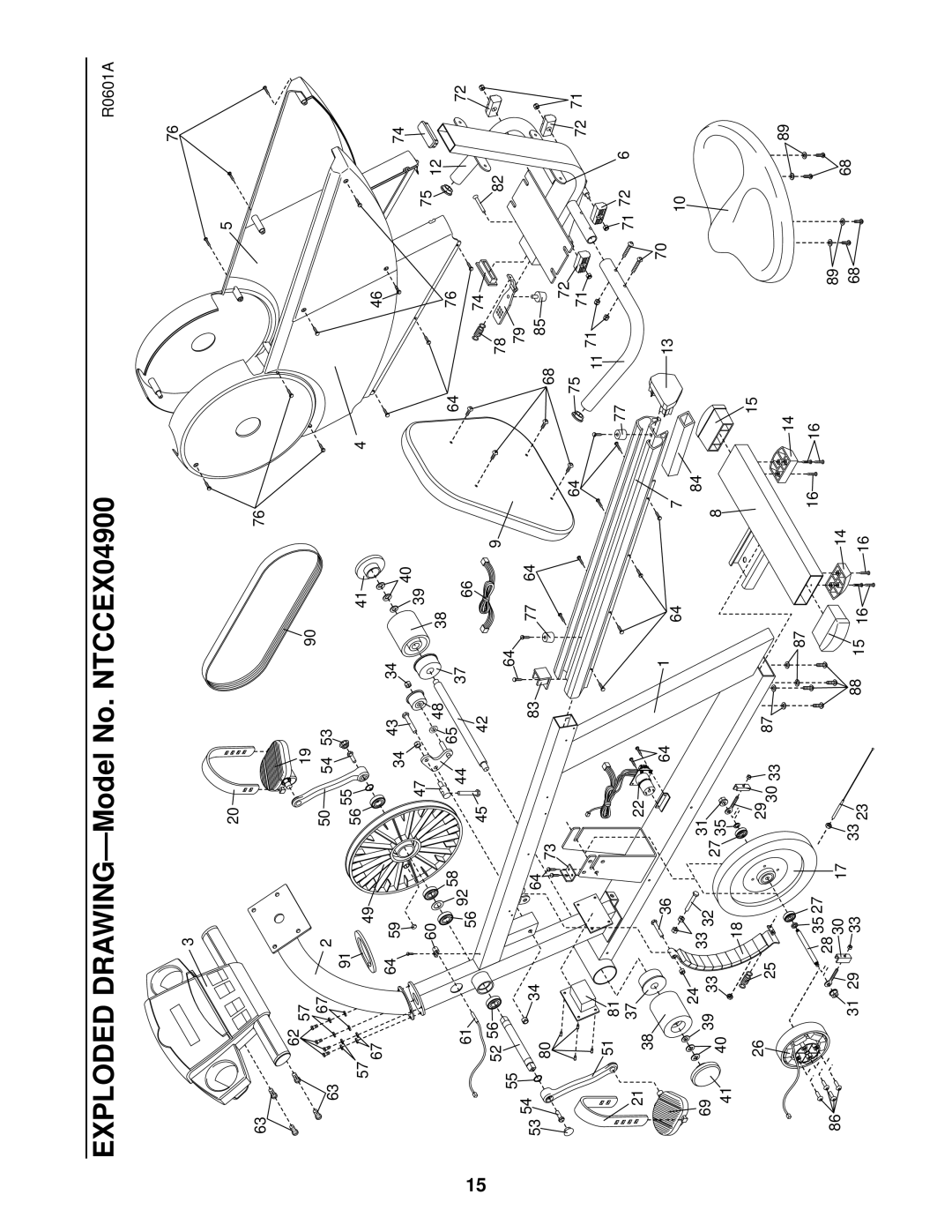 Panasonic user manual Exploded DRAWING-Model No. NTCCEX04900 