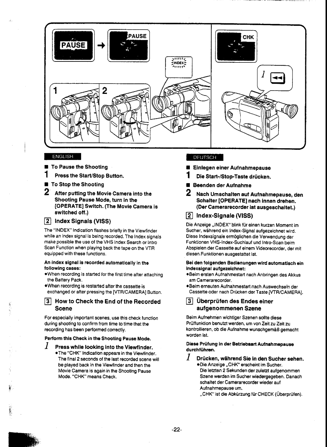 Panasonic NV-A1E manual 