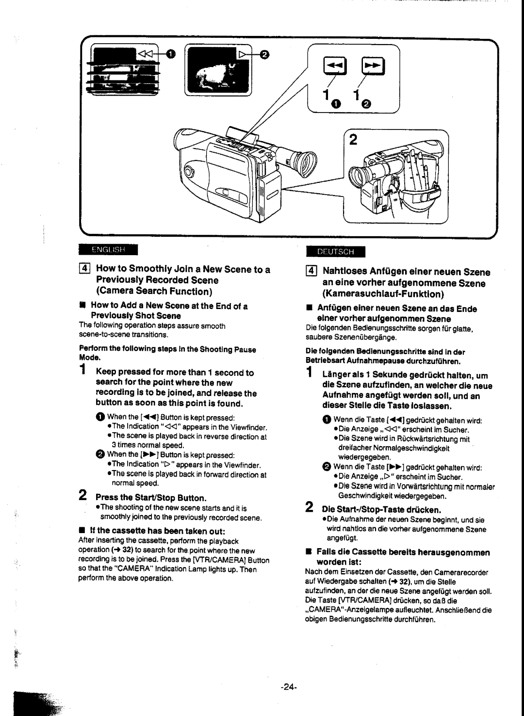 Panasonic NV-A1E manual 