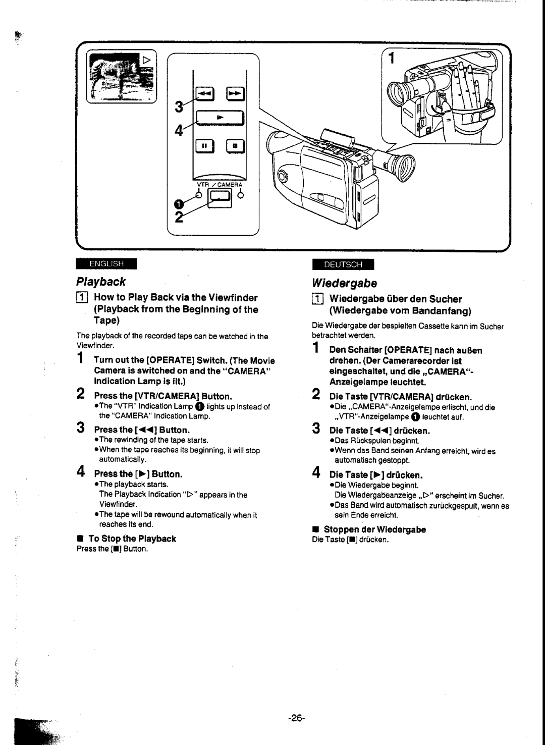 Panasonic NV-A1E manual 