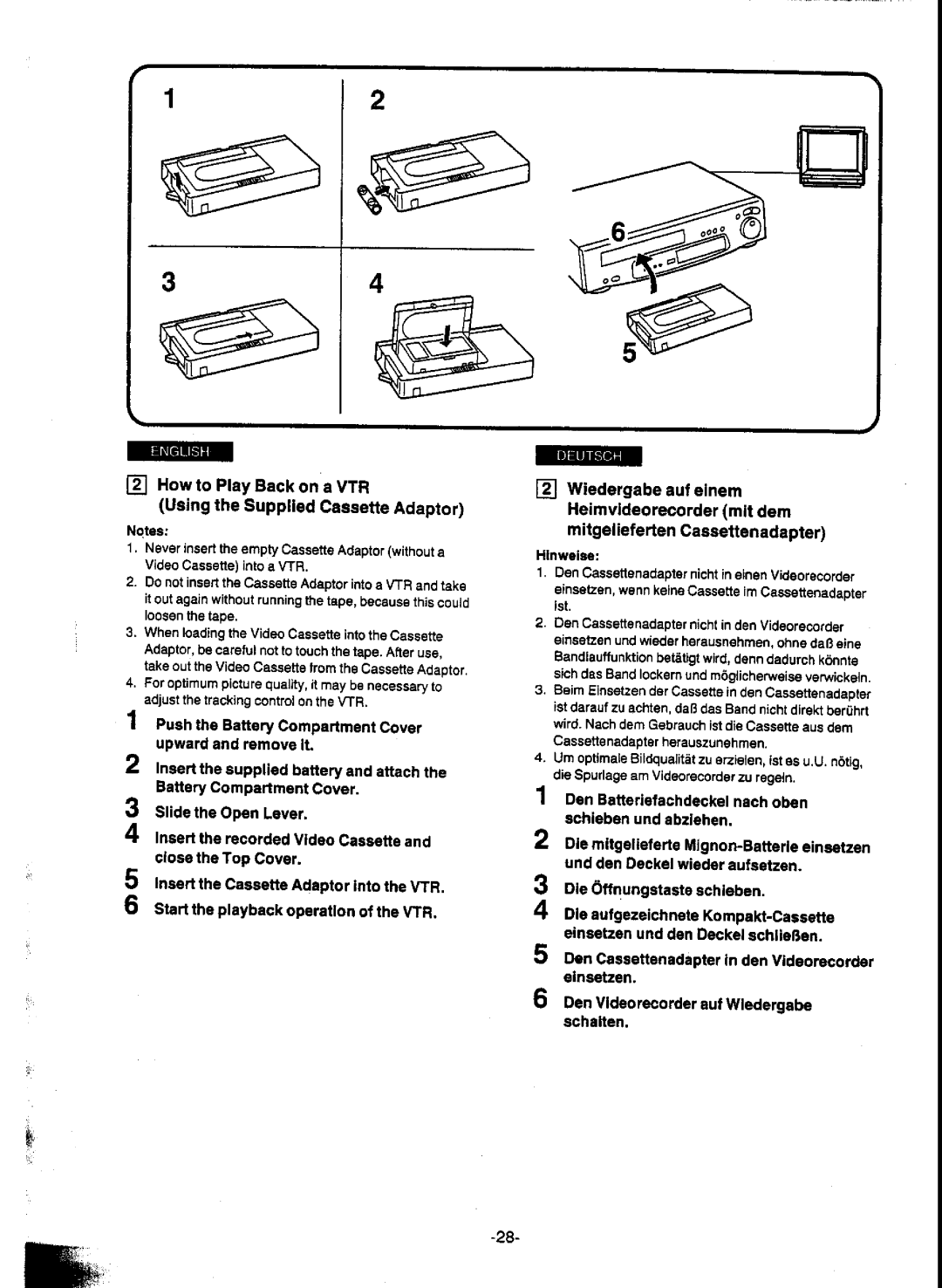 Panasonic NV-A1E manual 