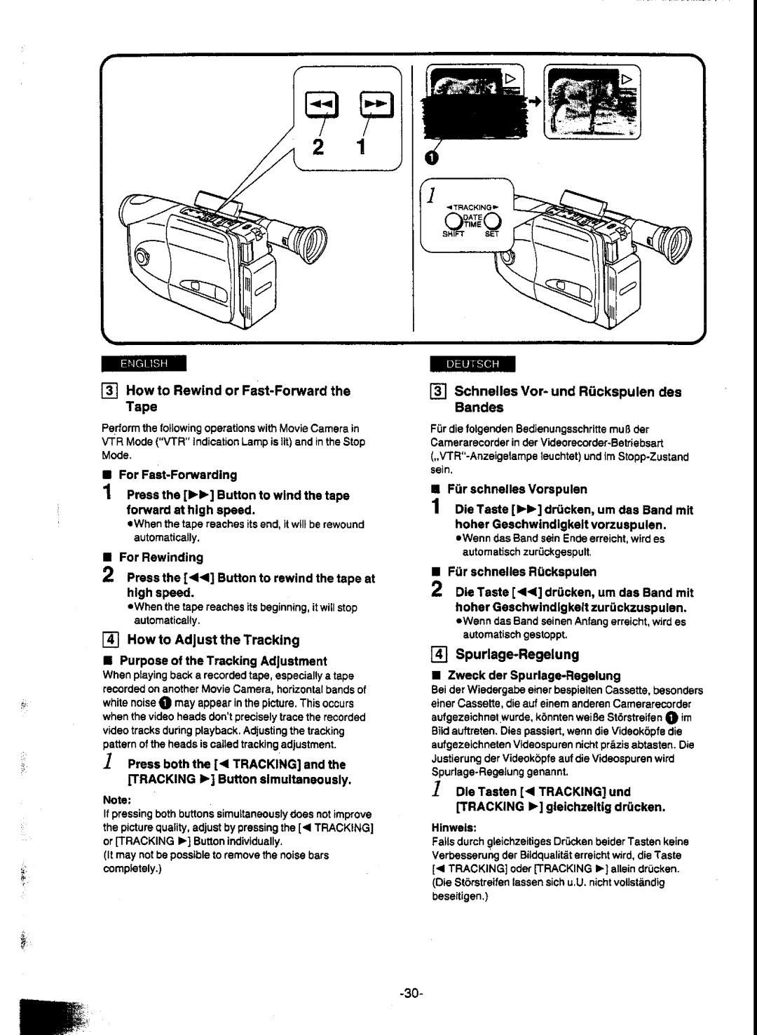 Panasonic NV-A1E manual 