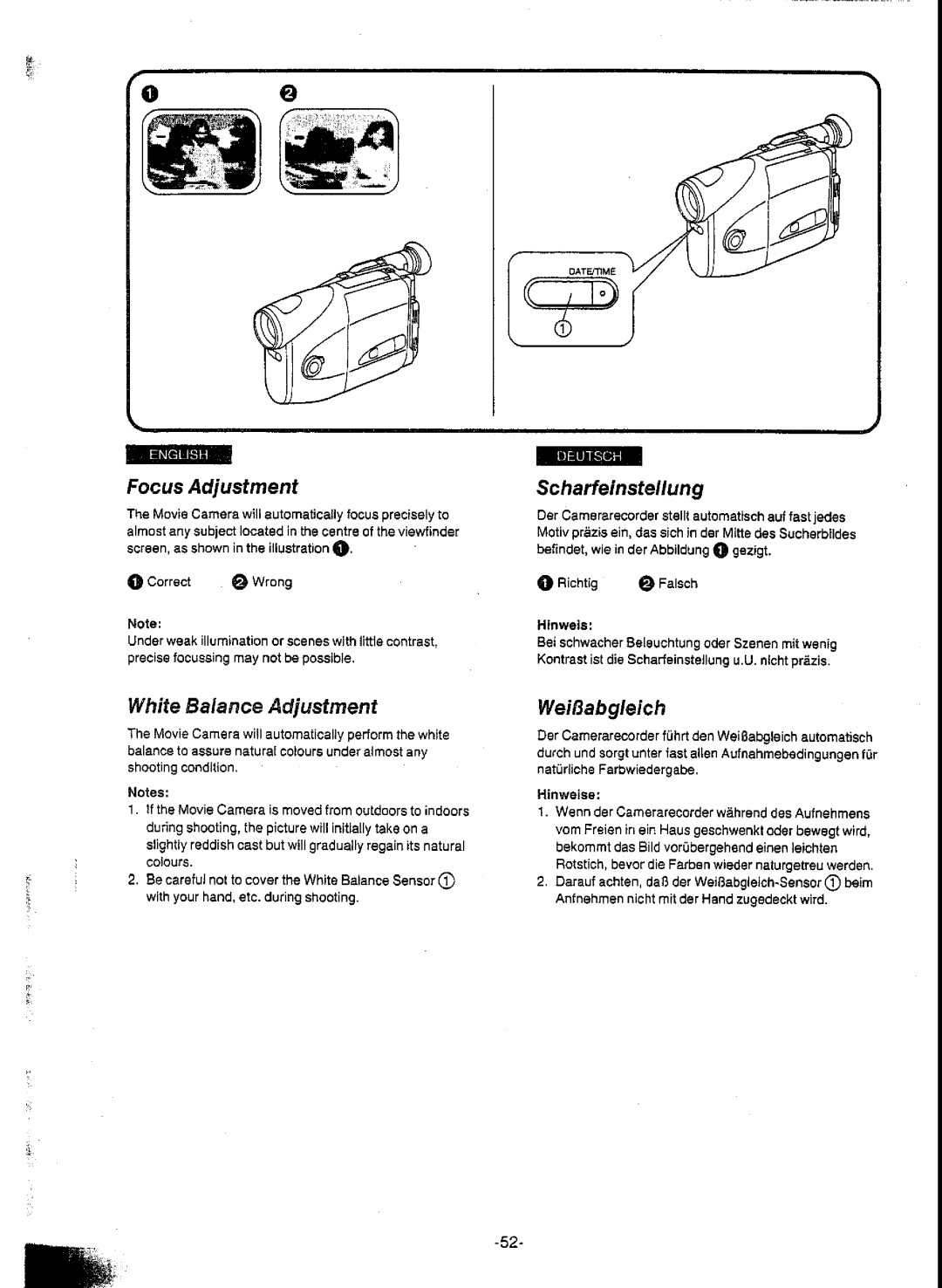 Panasonic NV-A1E manual 