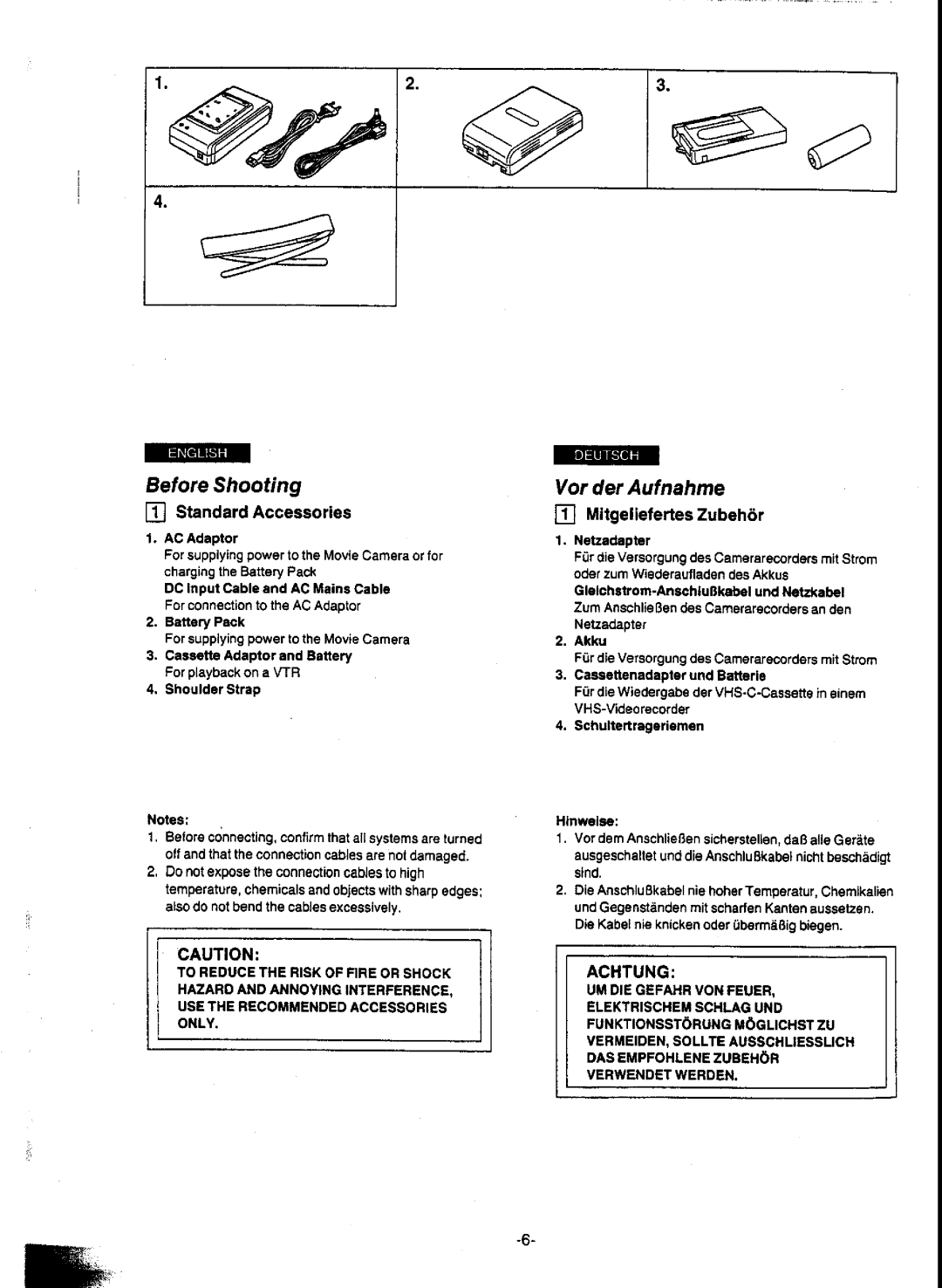 Panasonic NV-A1E manual 